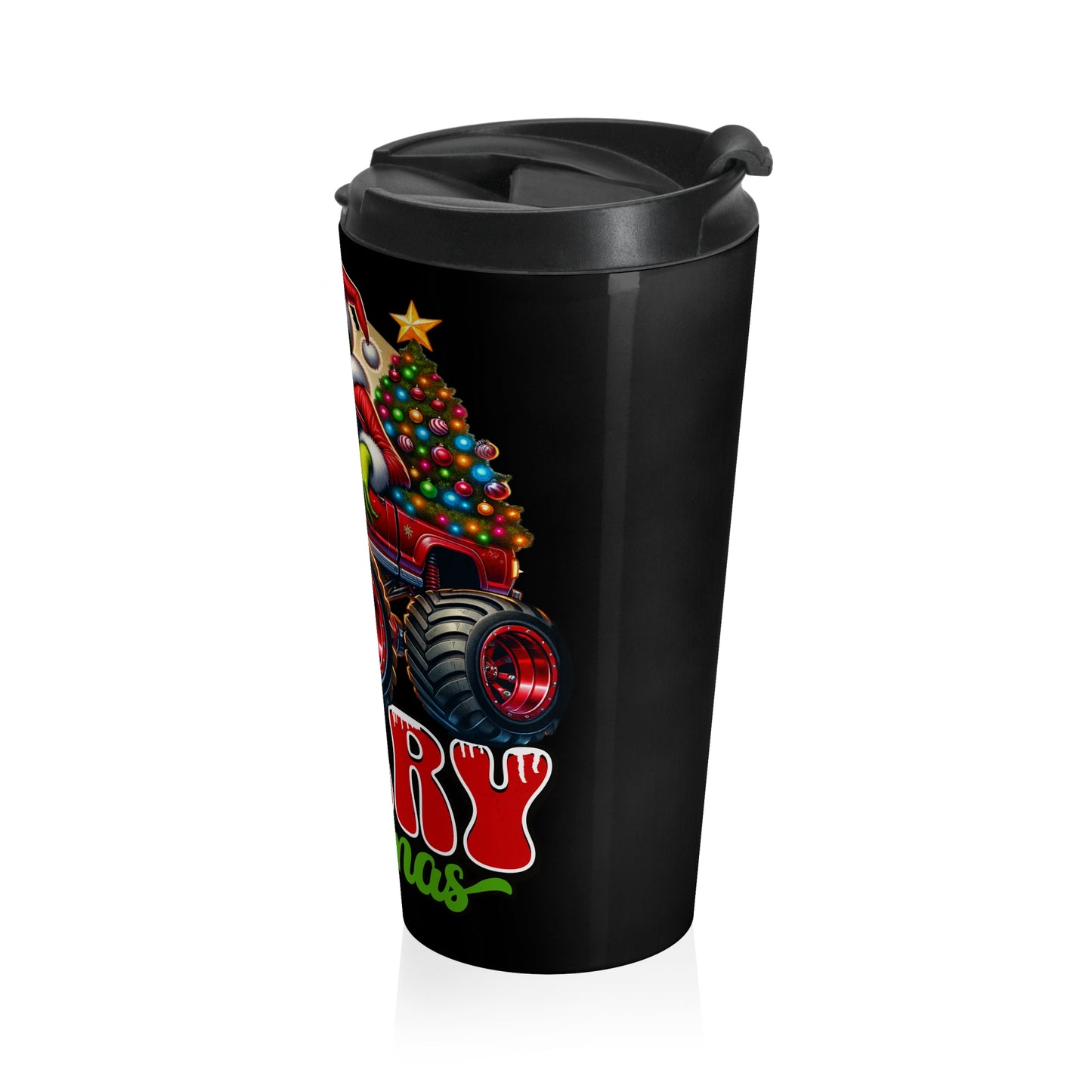 Merry Christmas Grinch Travel Mug