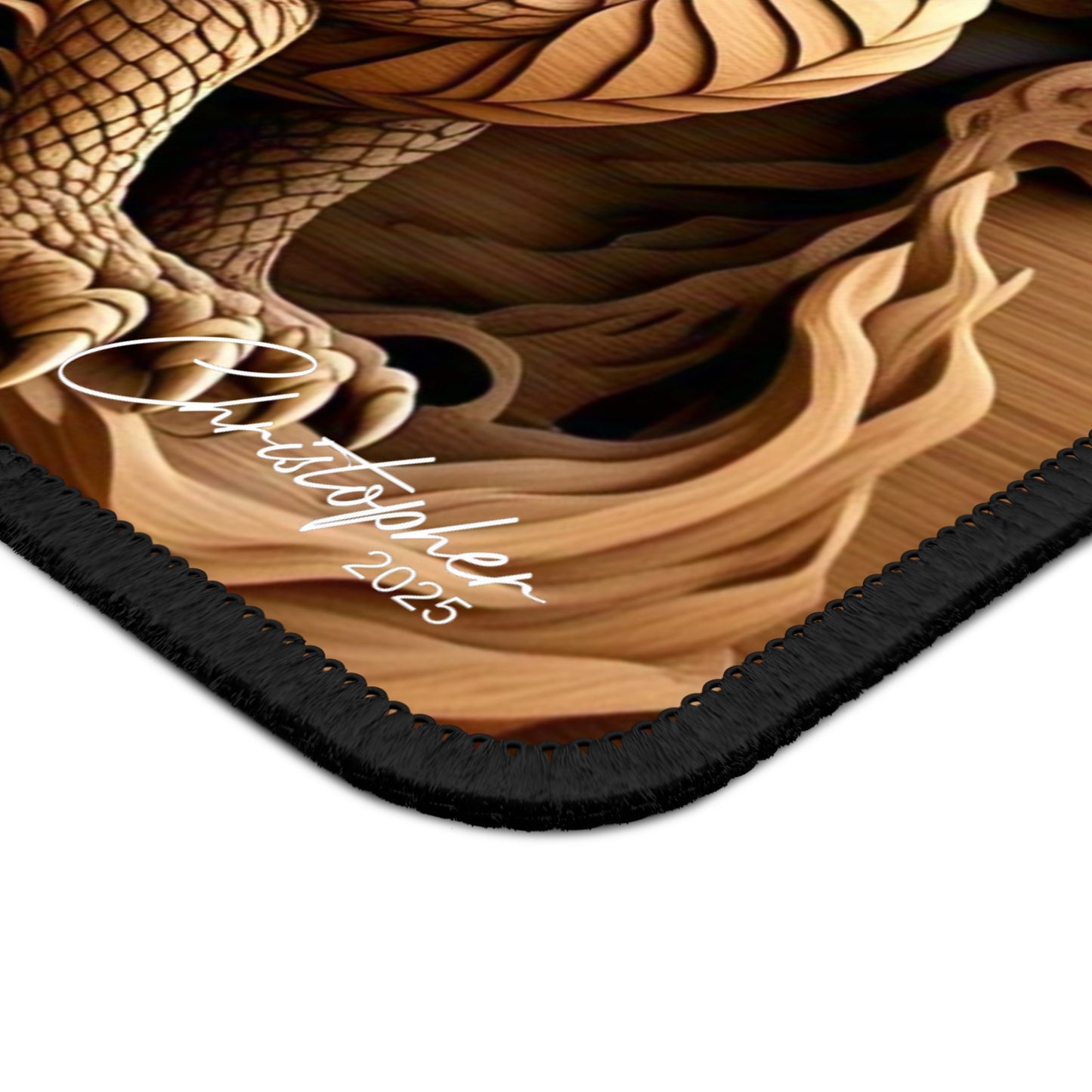 Dragon Gaming Mouse Pad, Fantasy Home Office Decor, Gift for Gamers, Unique Desk Accessory, Dragon Lover Mouse Pad