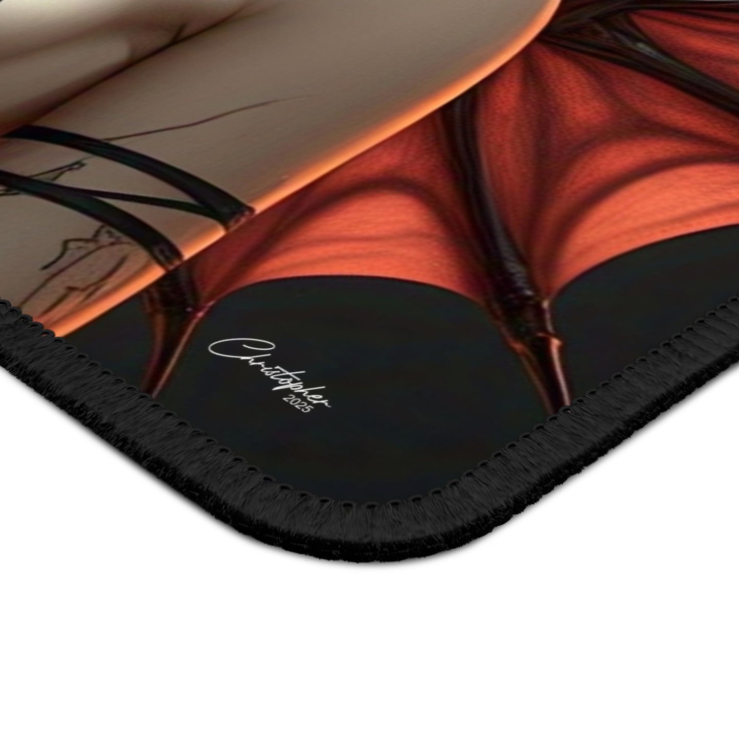 Dramatic Fantasy Gaming Mouse Pad - Perfect for Gamers, Home Office, Halloween Decor, Gift for Her, Unique Desk Accessory