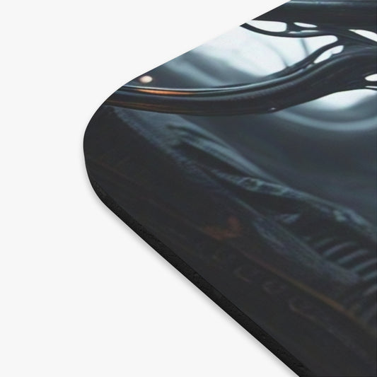 Futuristic Cyberpunk Mouse Pad - Unique Design for Gamers and Tech Enthusiasts