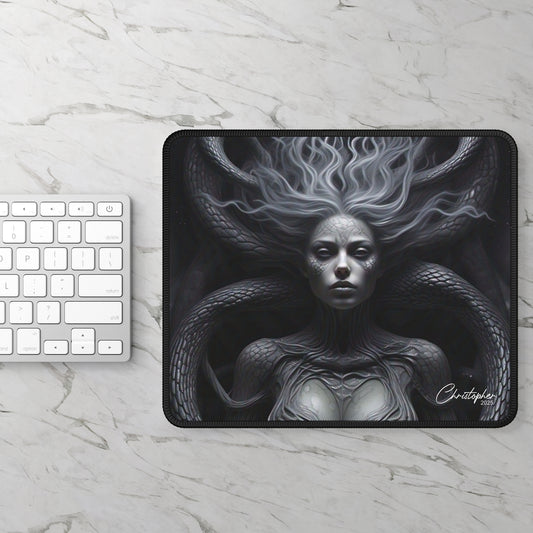 Mystical Creature Gaming Mouse Pad - Fantasy Art, Gamer Gift, Desk Accessory, Unique Decor, Home Office Essentials