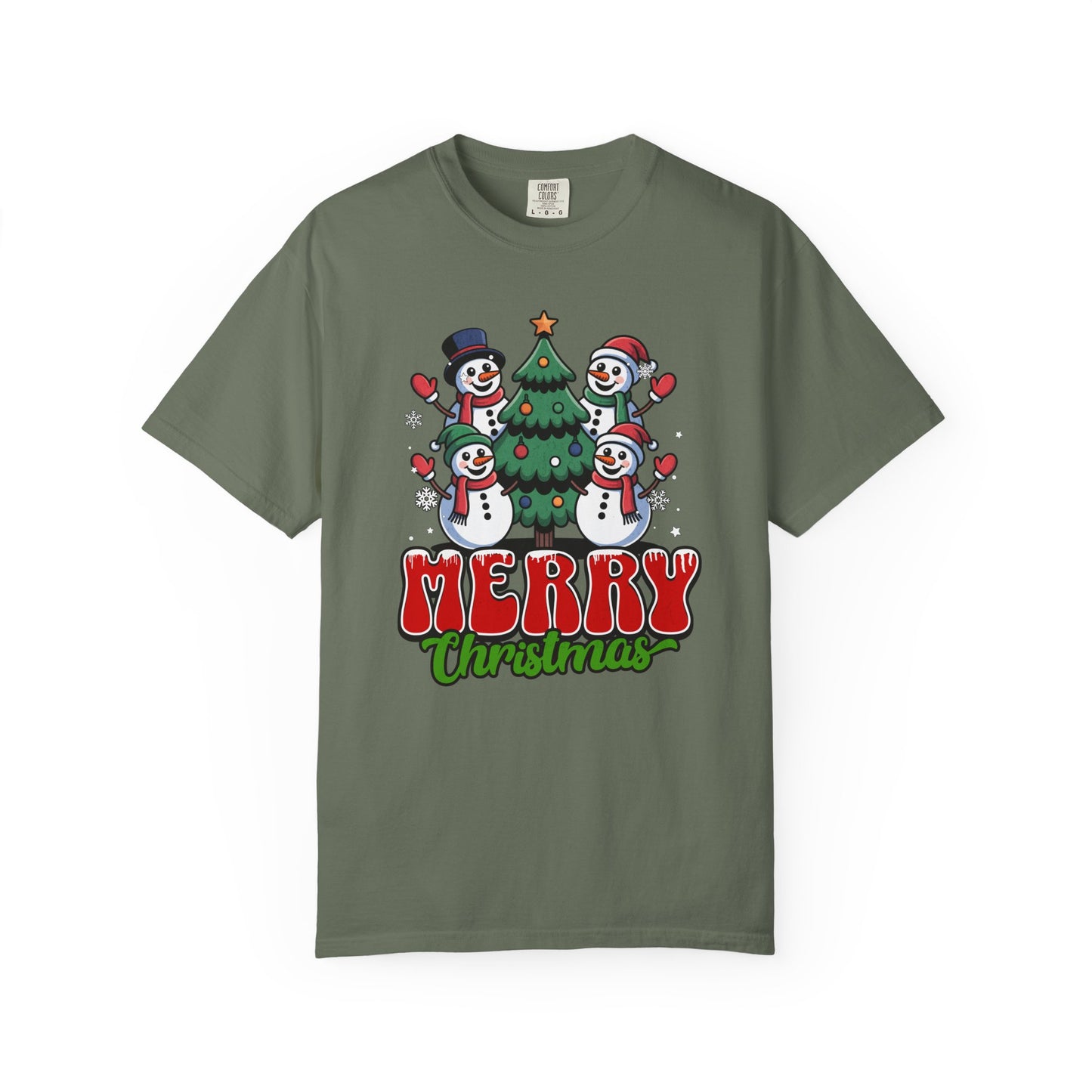 Merry Christmas Snowman T-shirt