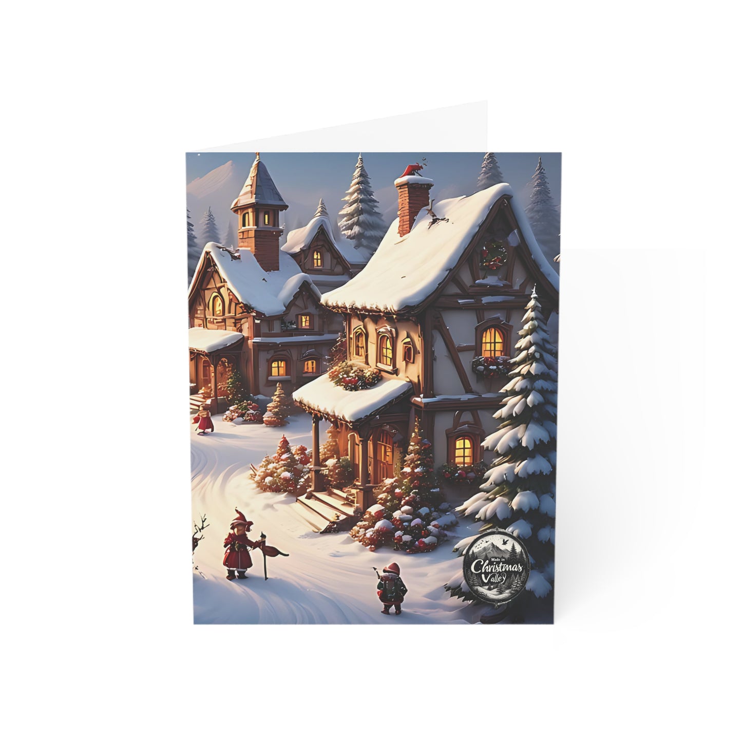 Charming Christmas Greeting Cards - Festive Winter Scenes, Holiday Cards for Friends and Family, Ideal for Christmas, New Year, Winter [...]