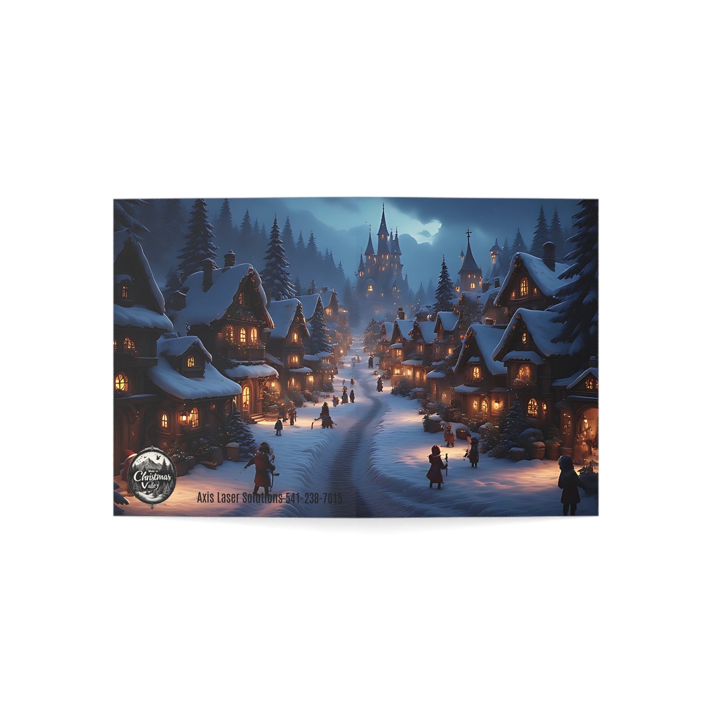 Winter Wonderland Greeting Cards - Cozy Holiday Cards for Christmas, New Year, Seasonal Greetings, Festive Occasions, and Winter [...]