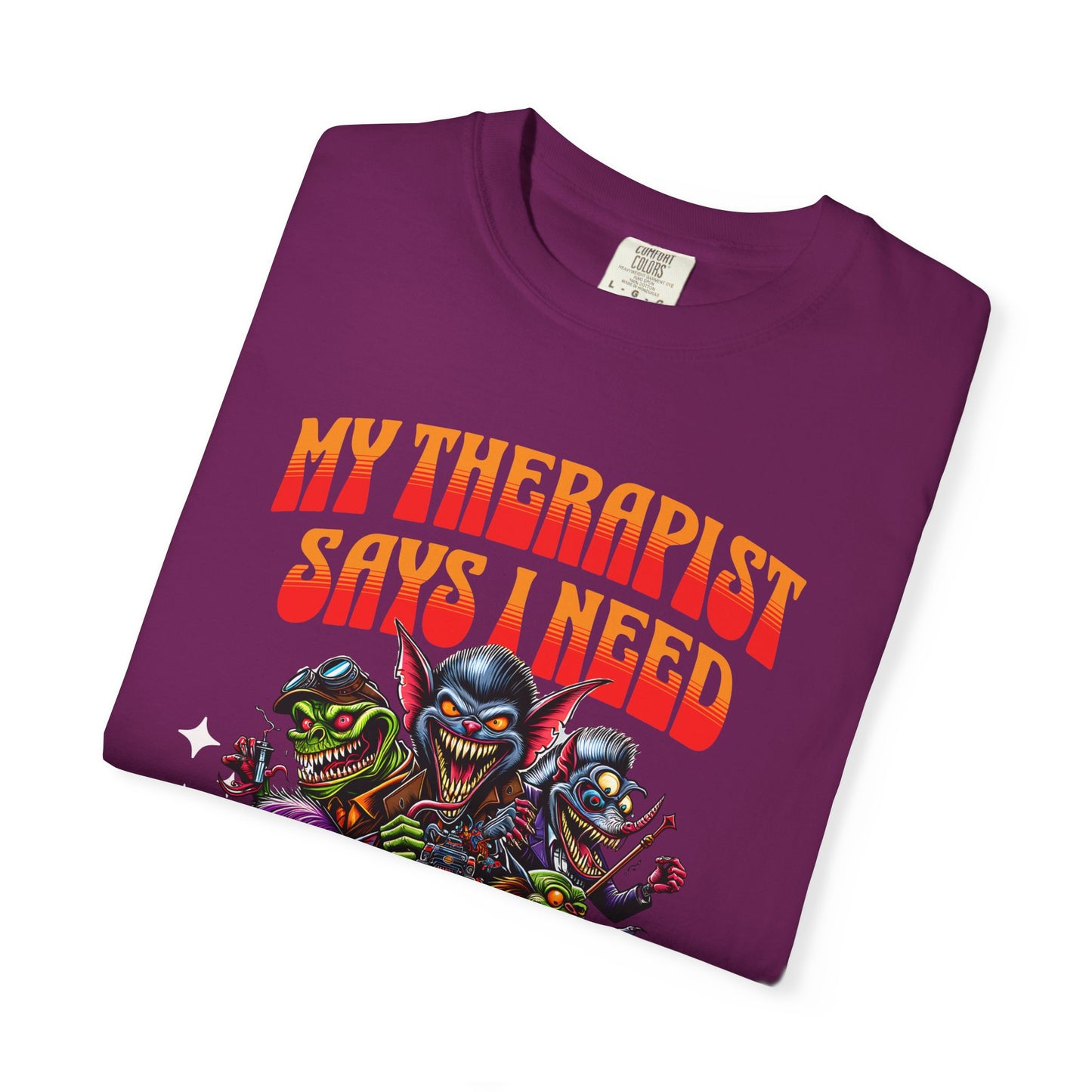 My Therapist Says I Need More Torque T-Shirt, Funny Graphic Tee, Unisex Casual Top, Gift for Car Enthusiasts, Humor Apparel