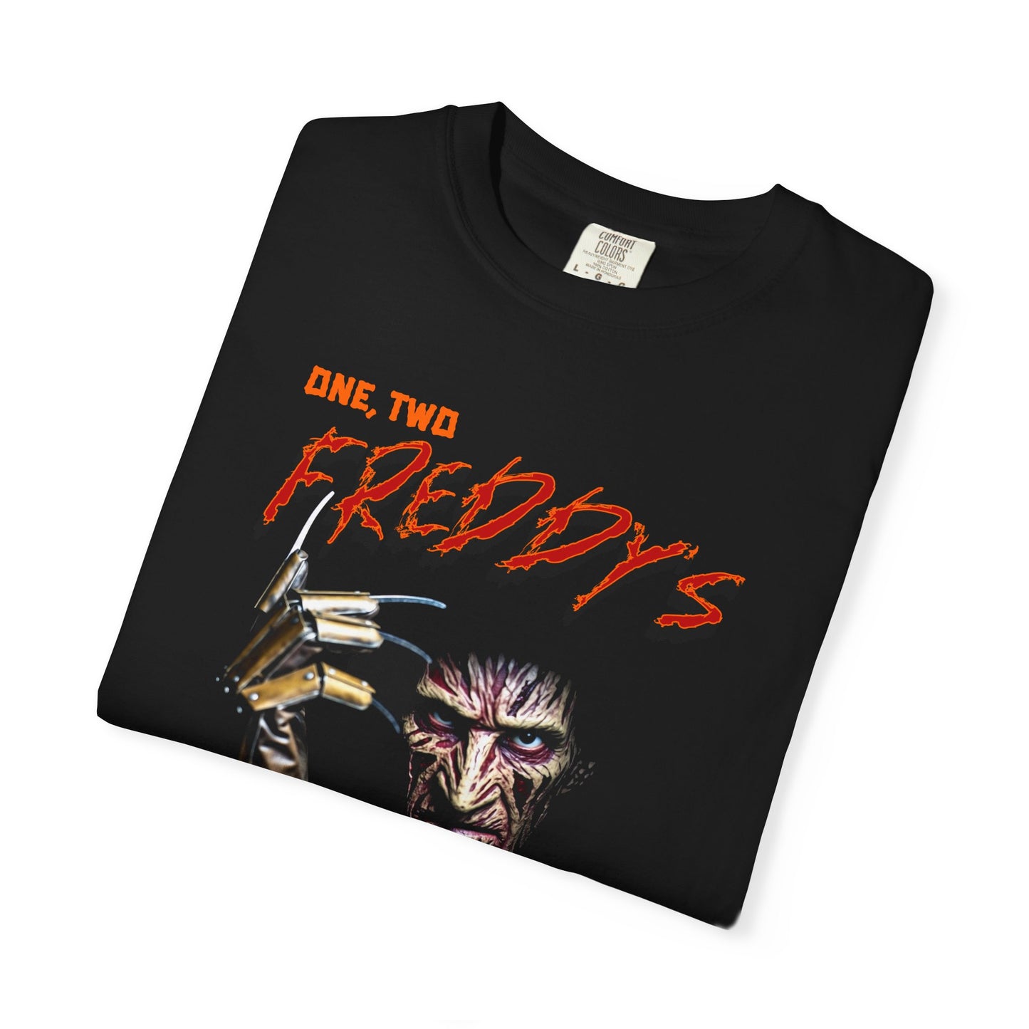 Freddys Coming Horror Graphic Tee, Unisex T-Shirt for Halloween, Freddy Krueger Inspired, Spooky Gift Idea, Casual Wear