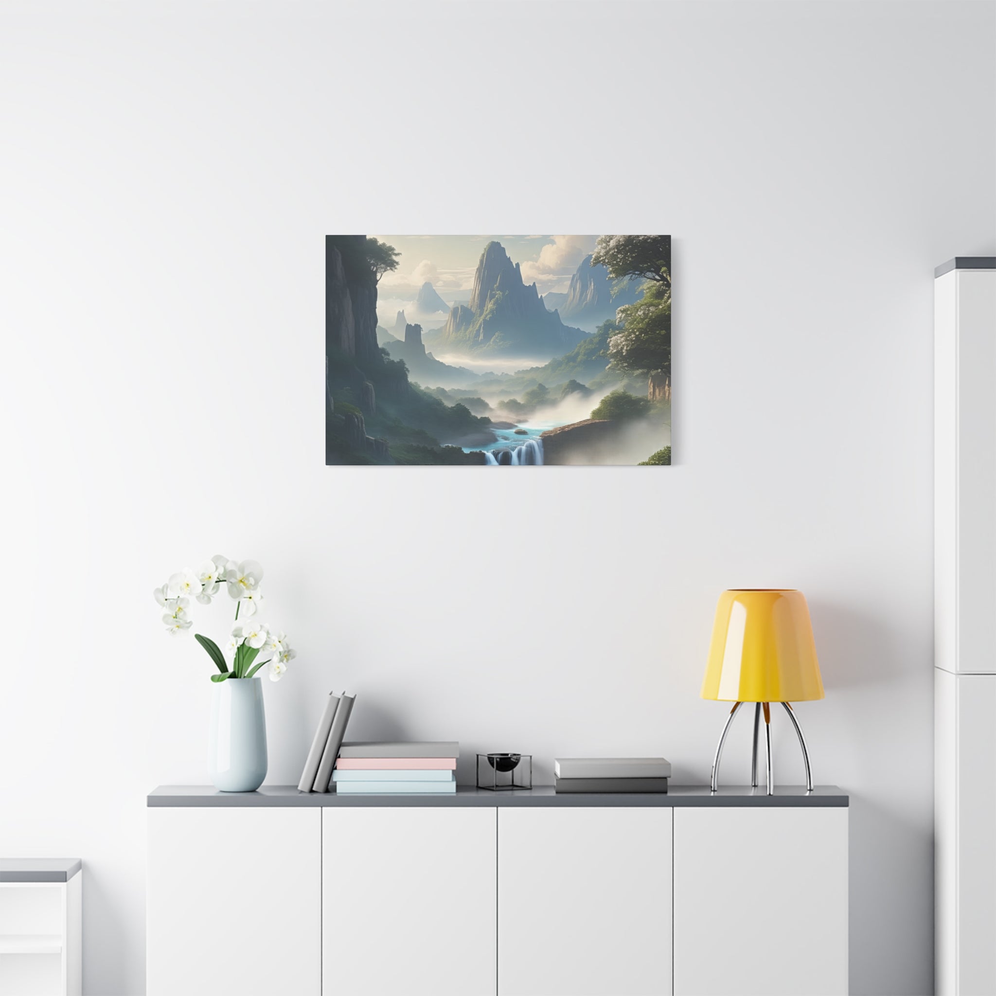 Scenic Landscape Canvas Print, Wall Art Decor, Home Decoration, Nature Wall Art, Gift for Nature Lovers, Tranquil Art for Living Room