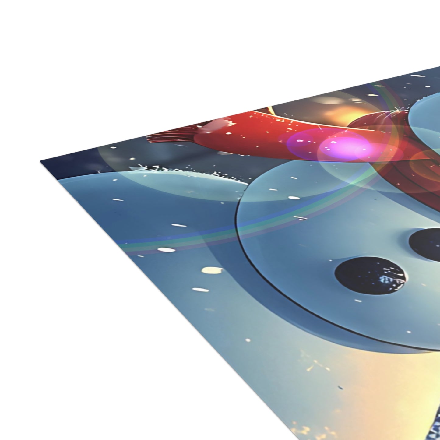 Snowman (Christmas Selfies) Postcard Bundles (envelopes included)