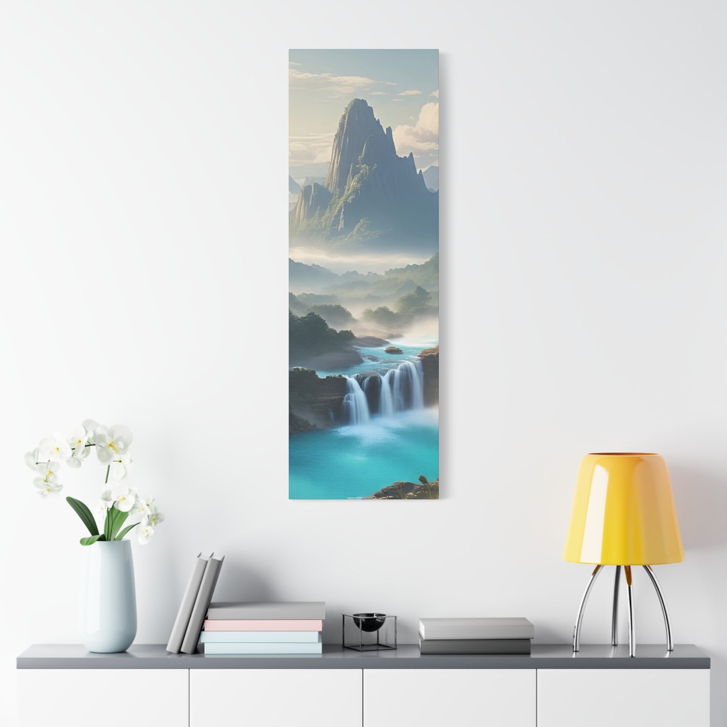 Scenic Landscape Canvas Print, Wall Art Decor, Home Decoration, Nature Wall Art, Gift for Nature Lovers, Tranquil Art for Living Room