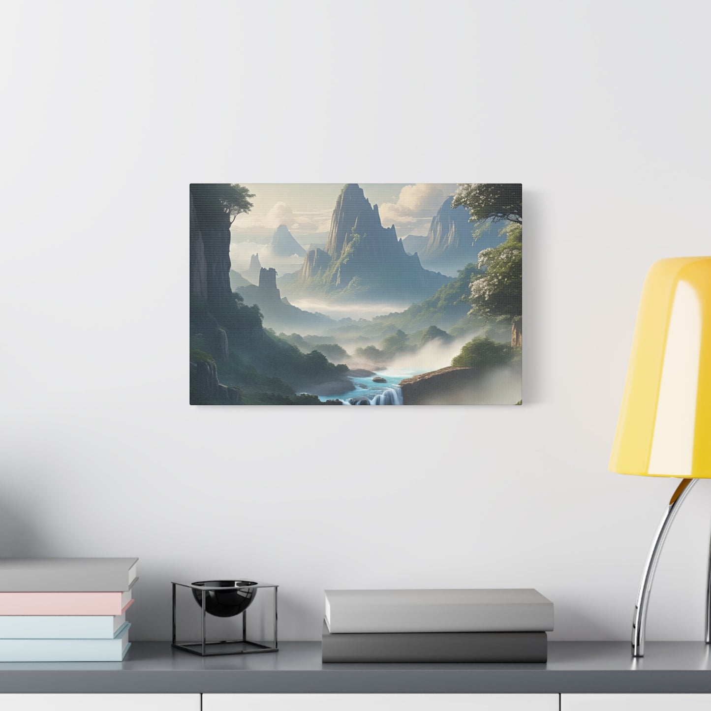 Scenic Landscape Canvas Print, Wall Art Decor, Home Decoration, Nature Wall Art, Gift for Nature Lovers, Tranquil Art for Living Room