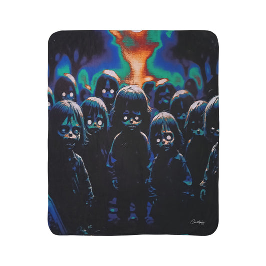 Original Laser Engraved Art ,Chilling Horror Fleece Sherpa Blanket | Cozy Cover for Spooky Nights, Halloween Decor, Scary Movie Marathons, Gifting Nightmare [...]