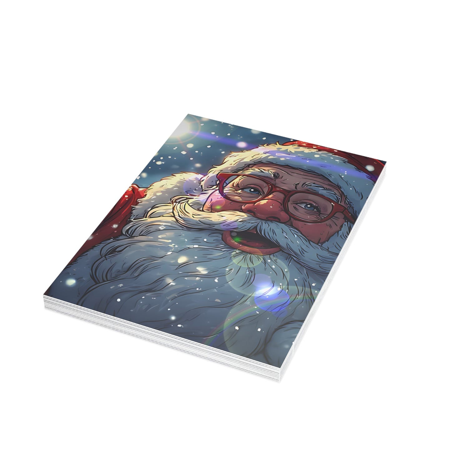 Happy Santa (Christmas Selfies) Postcard Bundles (envelopes included)