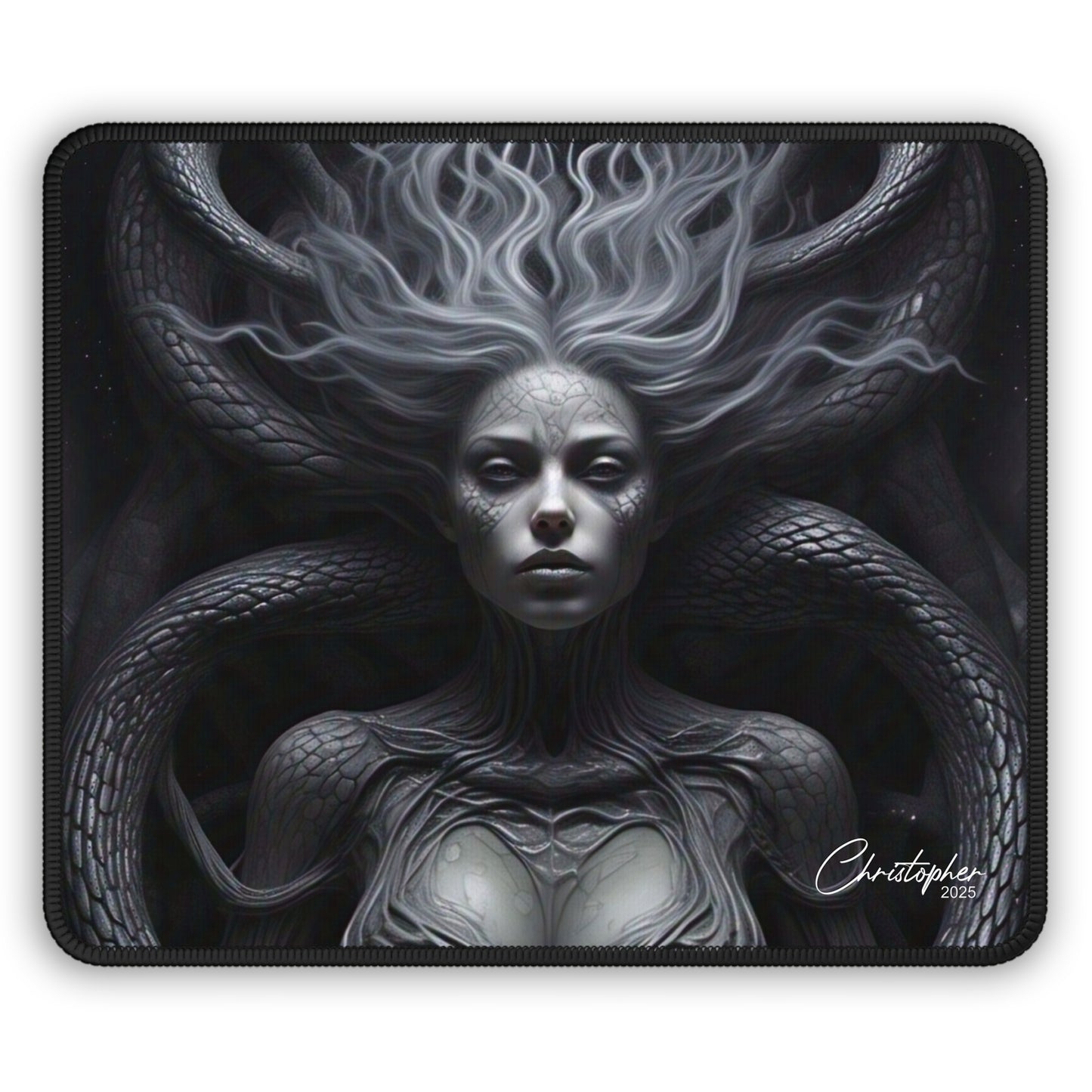 Mystical Creature Gaming Mouse Pad - Fantasy Art, Gamer Gift, Desk Accessory, Unique Decor, Home Office Essentials