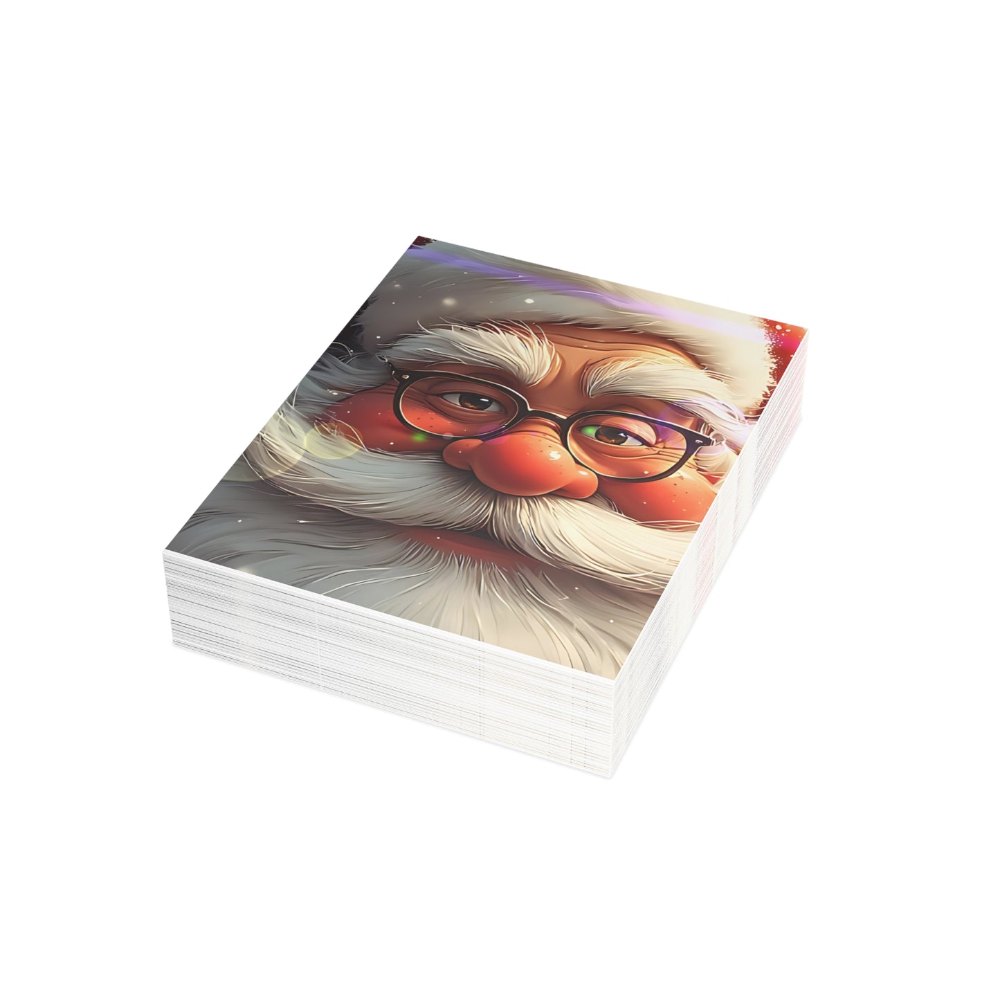 Santa close-up (Christmas Selfies) Postcard Bundles (envelopes included)