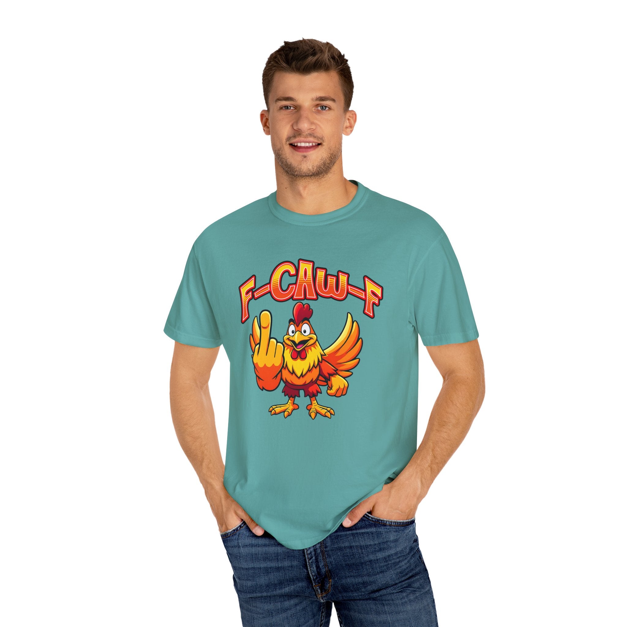 Funny Chicken T-Shirt, Unisex Tee, Gag Gift, Casual Wear, Birthday Present, Animal Lover Shirt, Quirky Humor Apparel