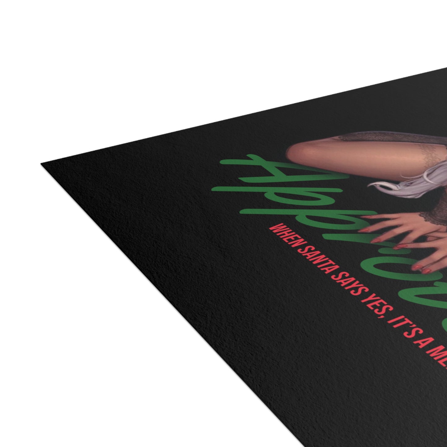 Holiday Greeting Postcard Bundle – Santa Approved Art, Cute Christmas Cards, Envelopes Included, Fun Holiday Stationery, Gifts