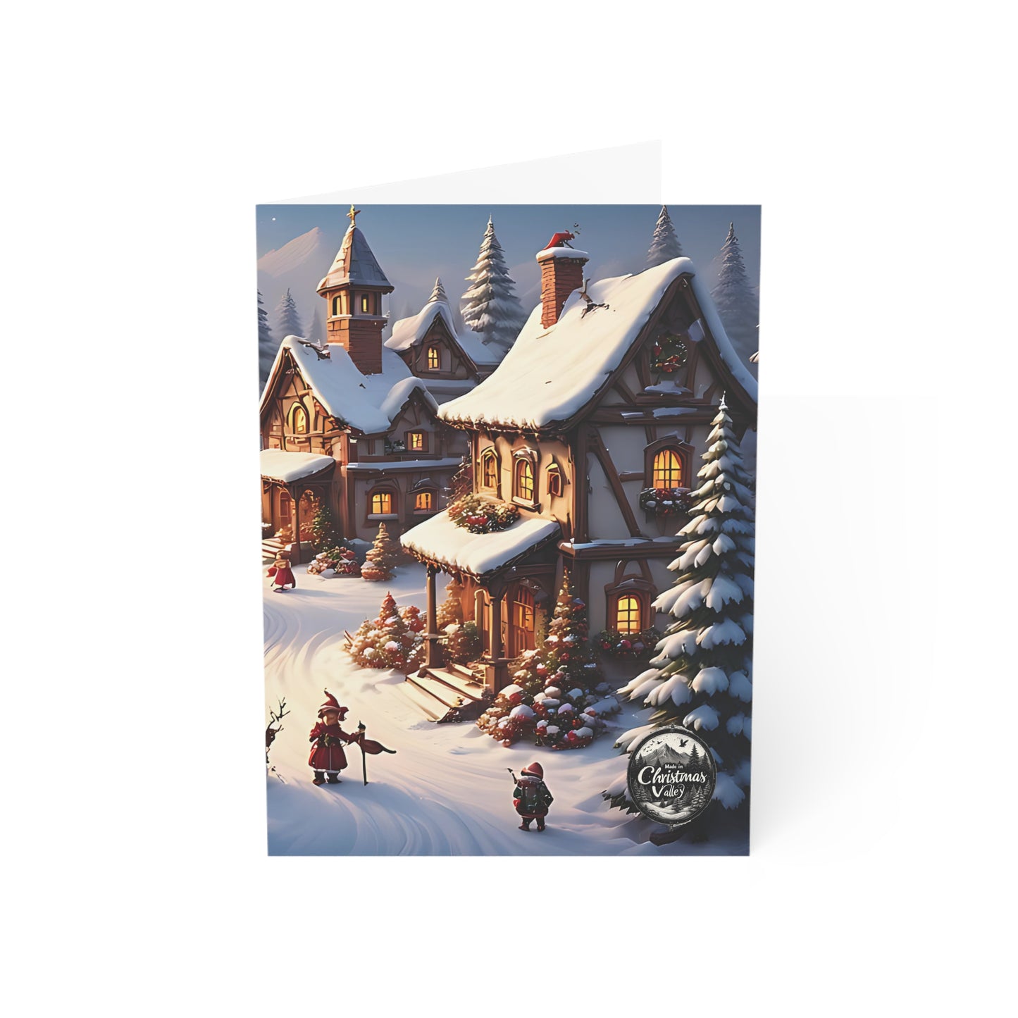 Charming Christmas Greeting Cards - Festive Winter Scenes, Holiday Cards for Friends and Family, Ideal for Christmas, New Year, Winter [...]
