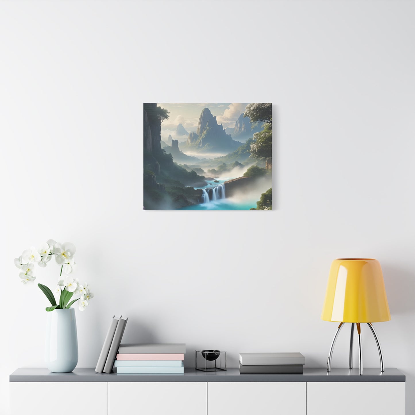 Scenic Landscape Canvas Print, Wall Art Decor, Home Decoration, Nature Wall Art, Gift for Nature Lovers, Tranquil Art for Living Room