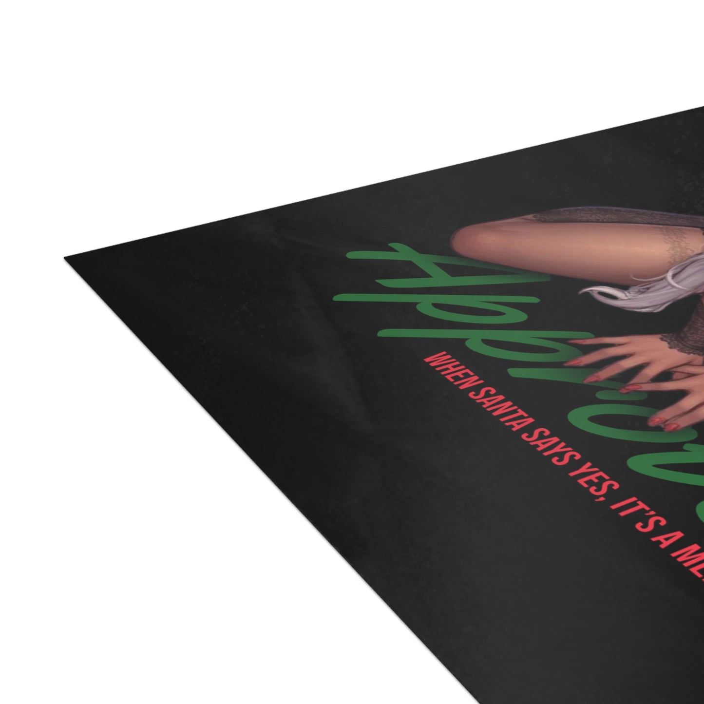 Holiday Greeting Postcard Bundle – Santa Approved Art, Cute Christmas Cards, Envelopes Included, Fun Holiday Stationery, Gifts