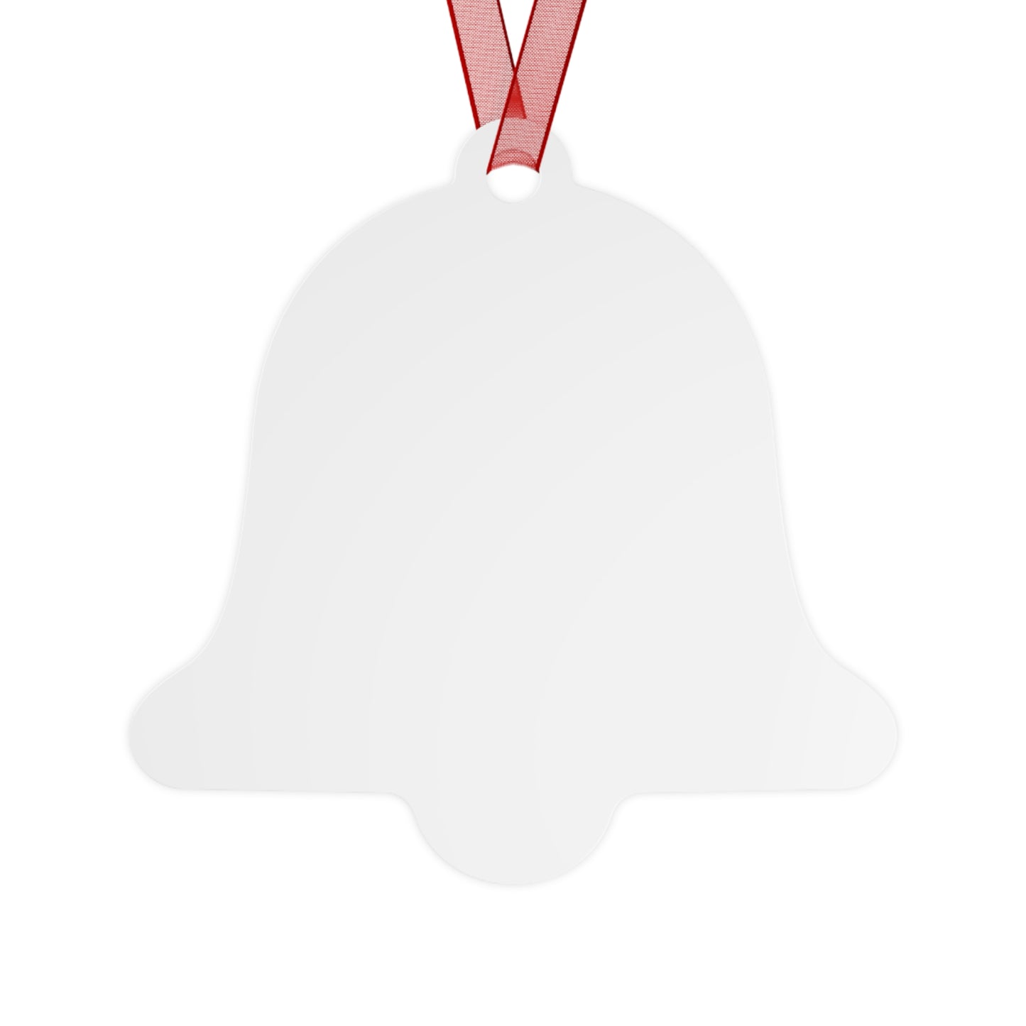 Cheerful Snowman Bell Metal Ornament — Holiday Christmas Tree Decoration