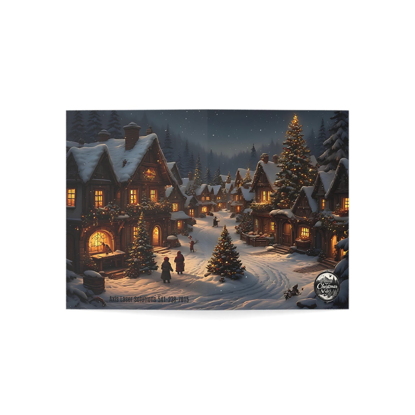 Cozy Christmas Greeting Cards, Holiday Cards, Winter Stationery, Cute Card Set, Seasonal Greetings, Christmas Decor