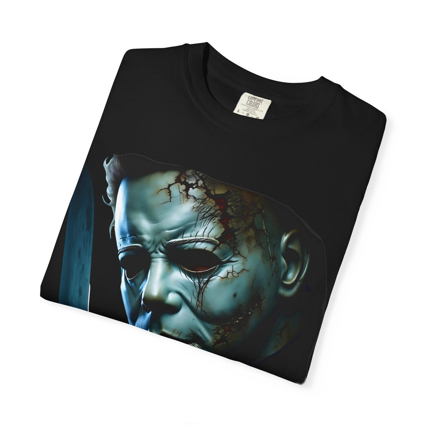Horror Graphic Tee, Michael Myers Shirt, Unisex Halloween T-shirt, Gamer Apparel, Horror Movie Merchandise, Spooky Gift