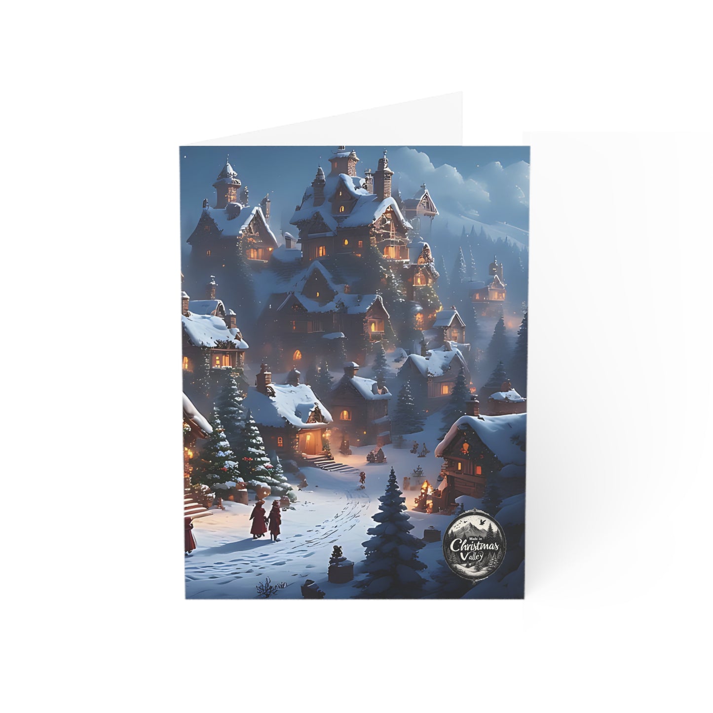 Charming Holiday Greeting Cards, Christmas Cards, Winter Wishes, Festive Stationery, Holiday Greetings, Various Packs