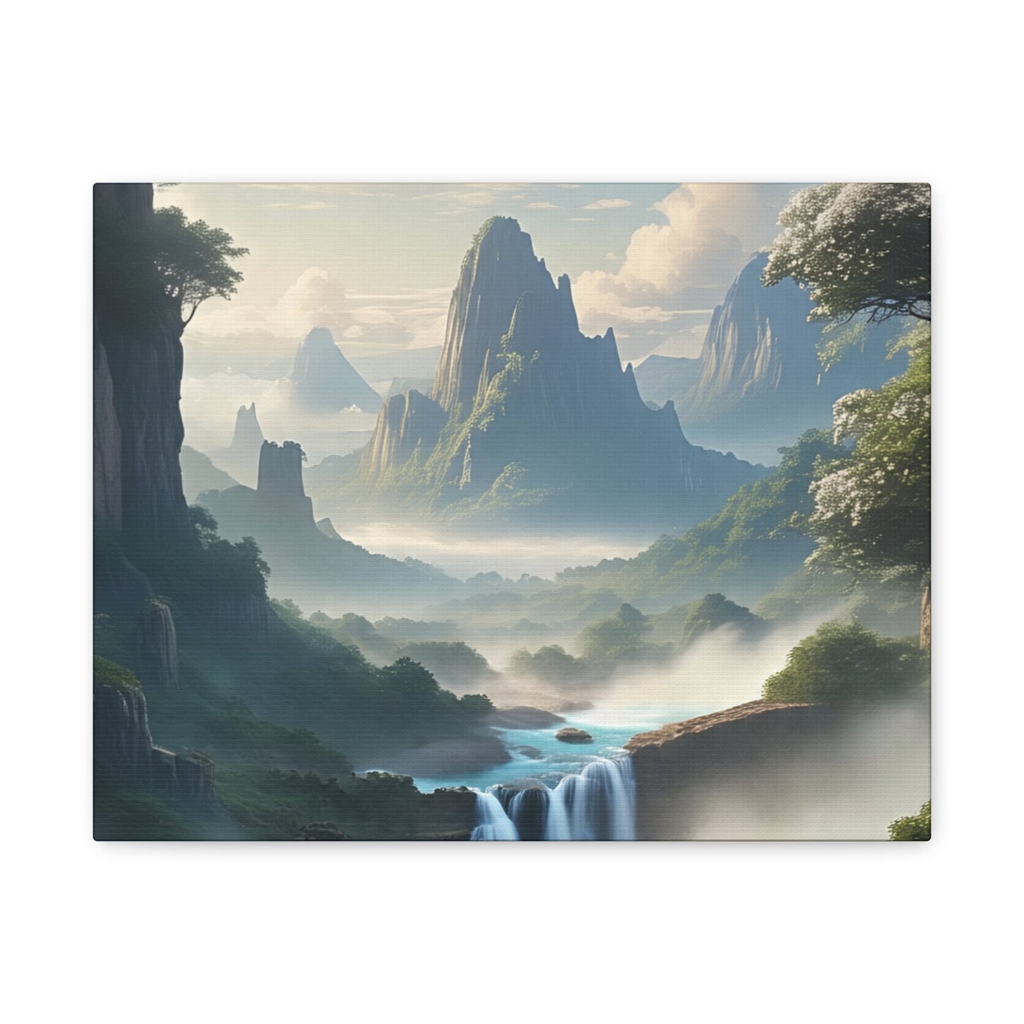 Scenic Landscape Canvas Print, Wall Art Decor, Home Decoration, Nature Wall Art, Gift for Nature Lovers, Tranquil Art for Living Room