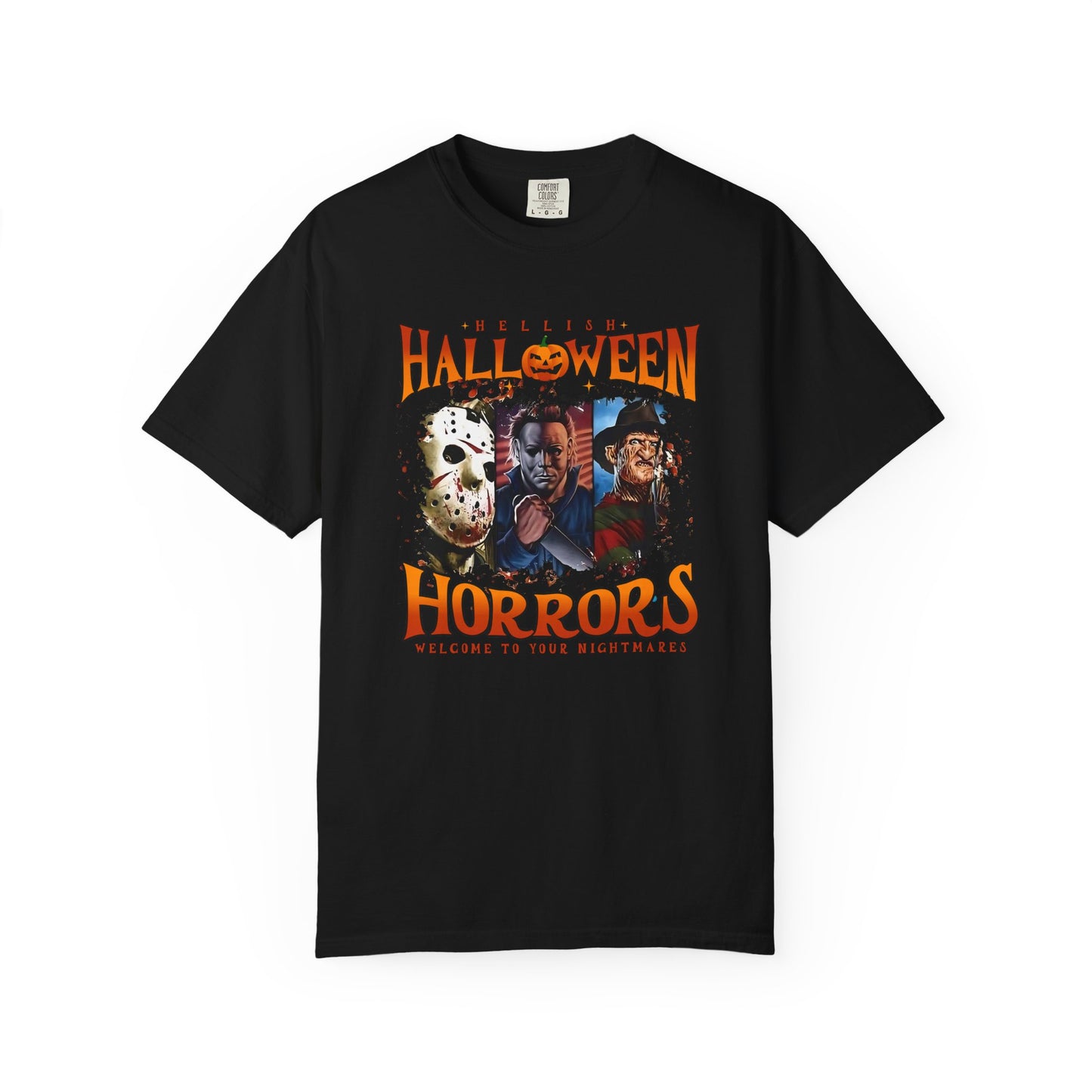 Halloween Horror Unisex T-Shirt, Spooky Movie Tee, October Fest, Horror Fans Gift, Unique Costume Shirt