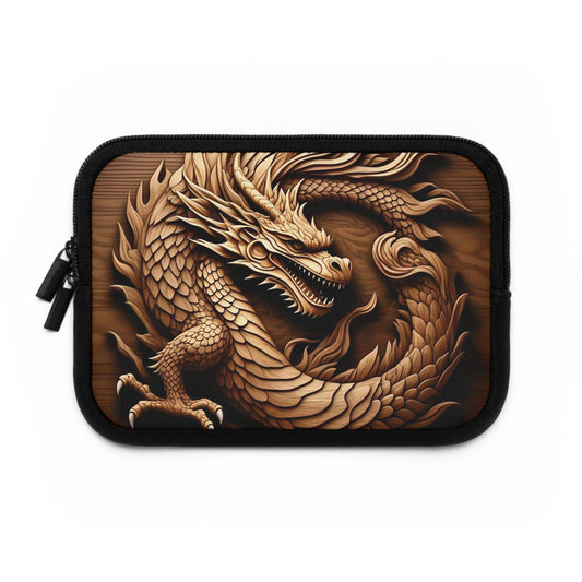 Dragon-Inspired Laptop Sleeve, Unique Tech Accessory, Personalized Gift for Students, Office Use, Occasion: Graduation, Birthday