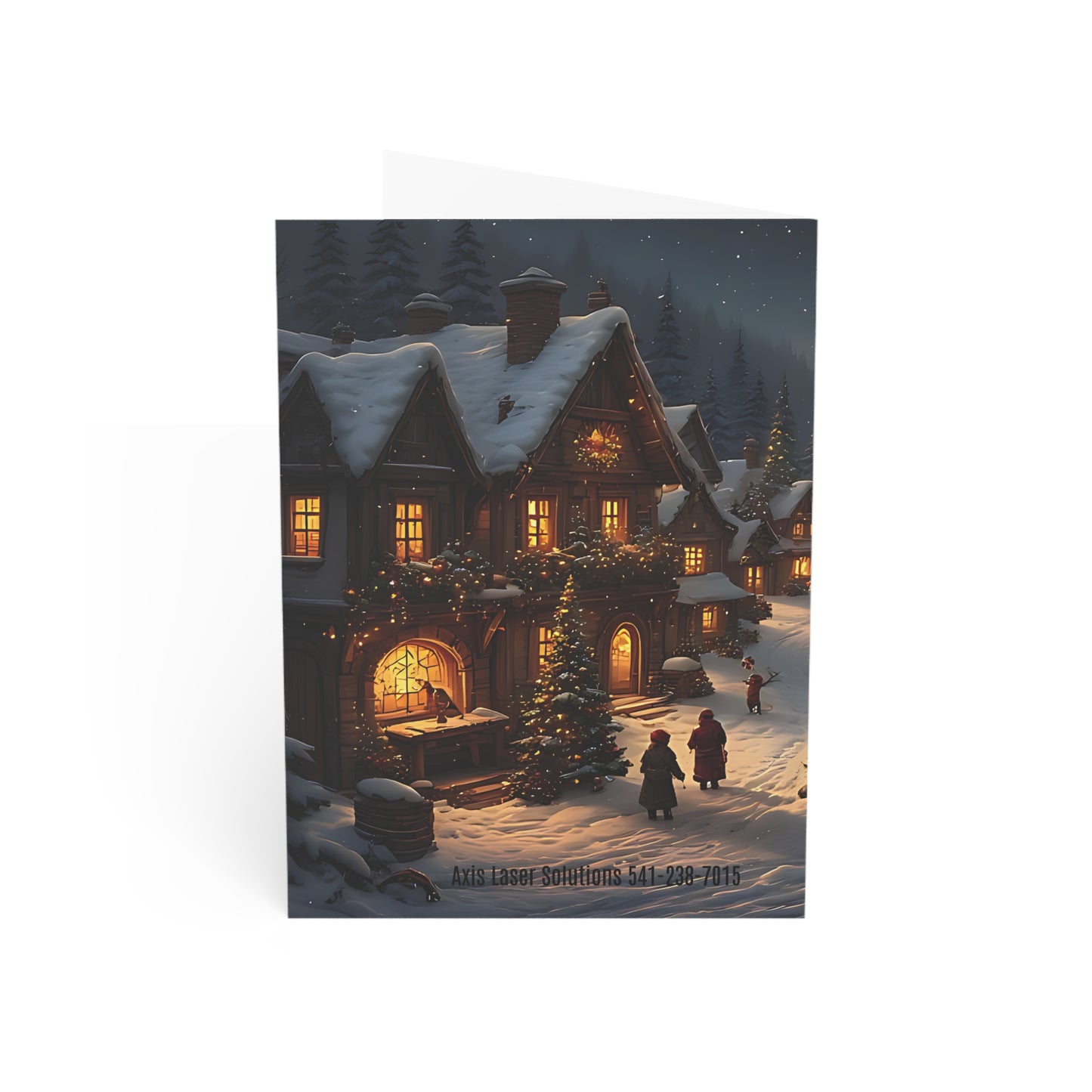 Cozy Christmas Greeting Cards, Holiday Cards, Winter Stationery, Cute Card Set, Seasonal Greetings, Christmas Decor