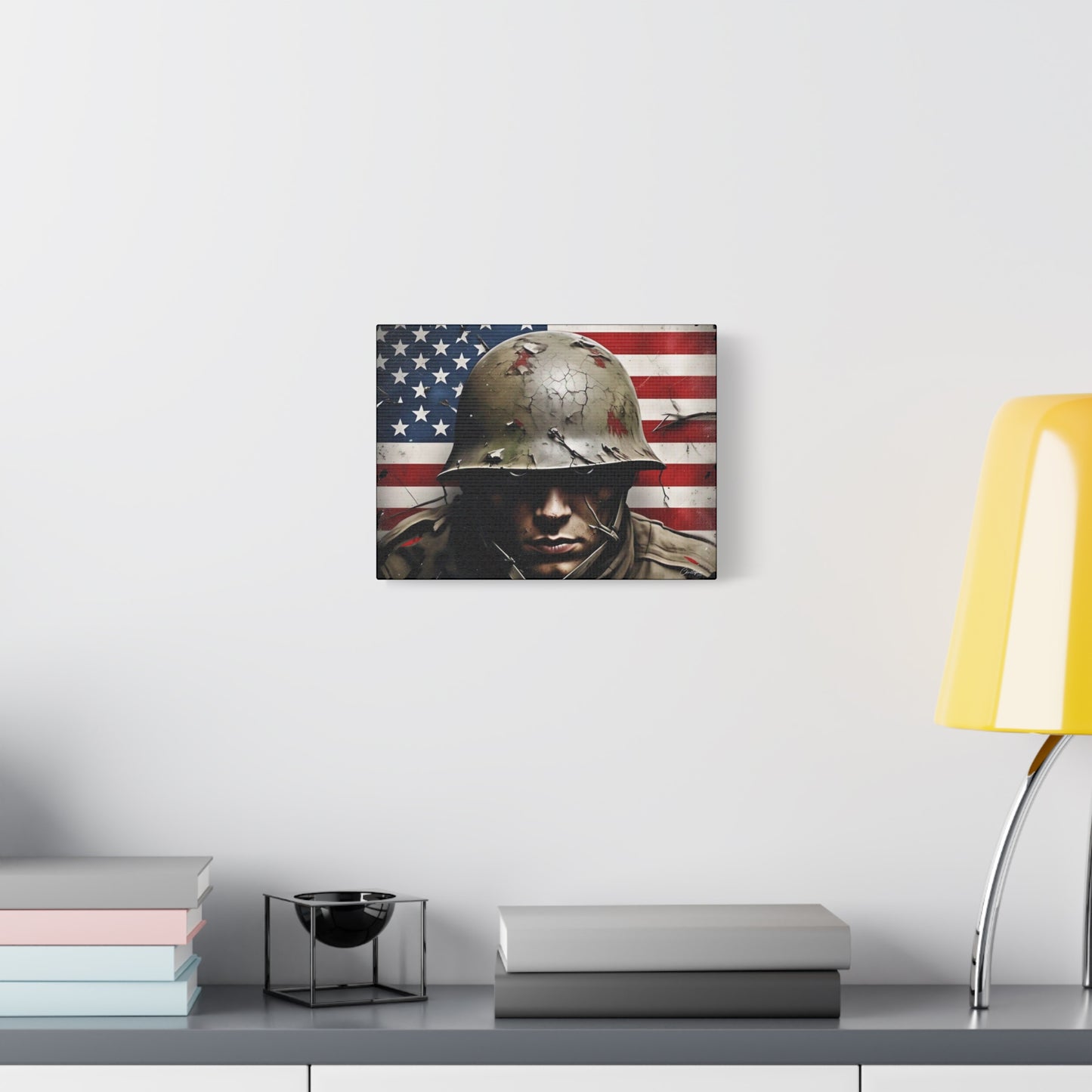 Military-Themed Canvas Art, Military Canvas Print, Wall Art for Veterans, Patriotic Home Decor, Gift for Army, Military Artwork, [...]