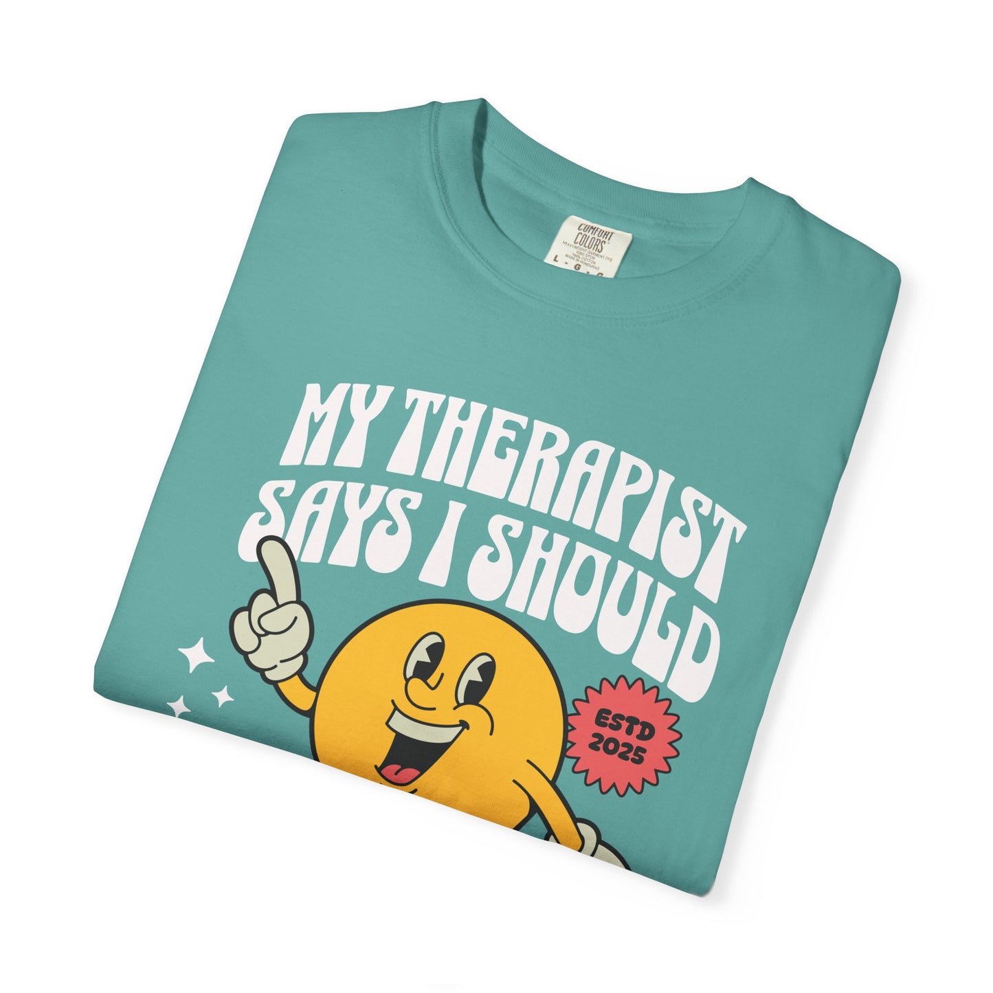 Play More COD T-Shirt, Unisex Garment-Dyed Tee, Gamer Gift, Fun Relaxed Style, Casual Brag Tee, Therapy Humor Shirt