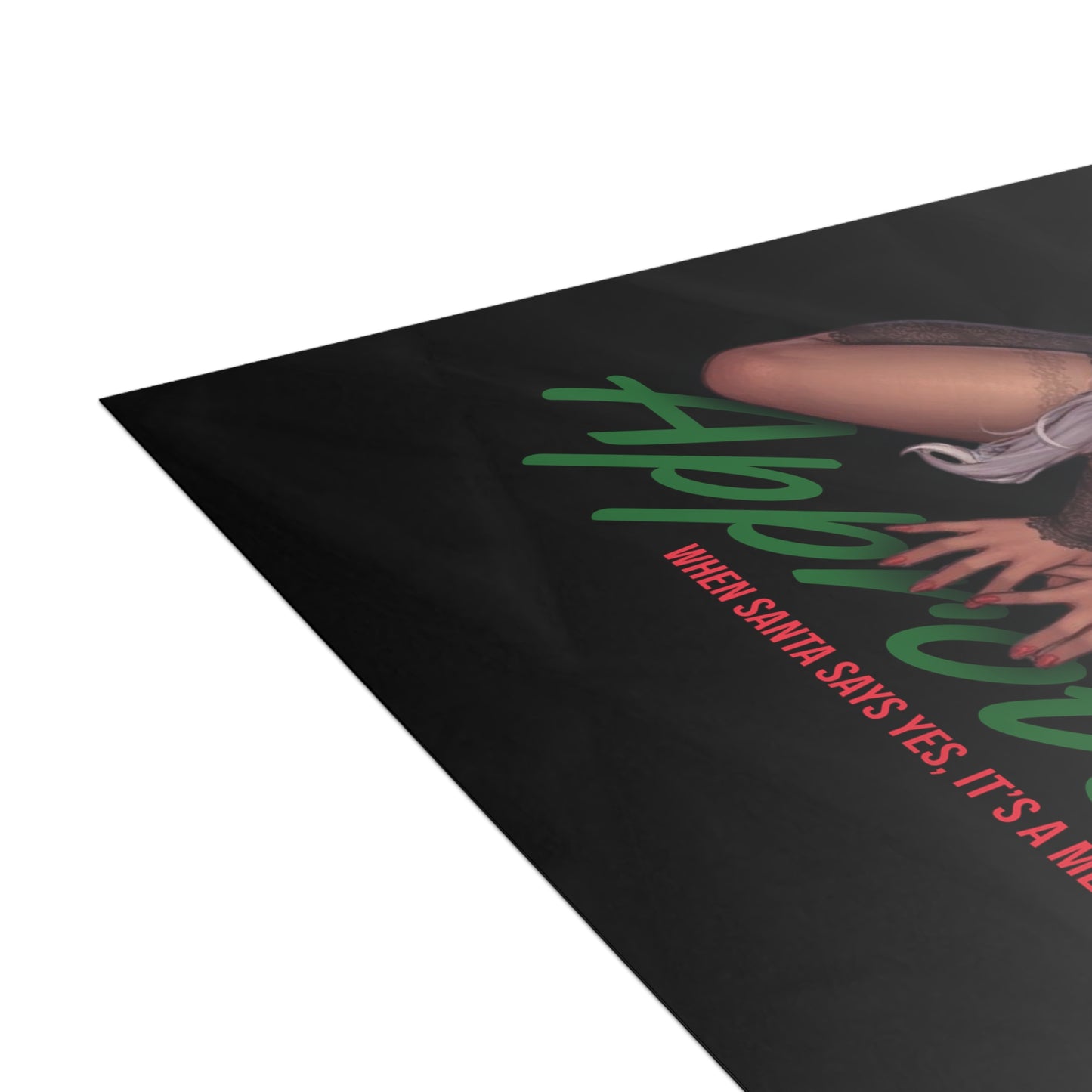 Holiday Greeting Postcard Bundle – Santa Approved Art, Cute Christmas Cards, Envelopes Included, Fun Holiday Stationery, Gifts