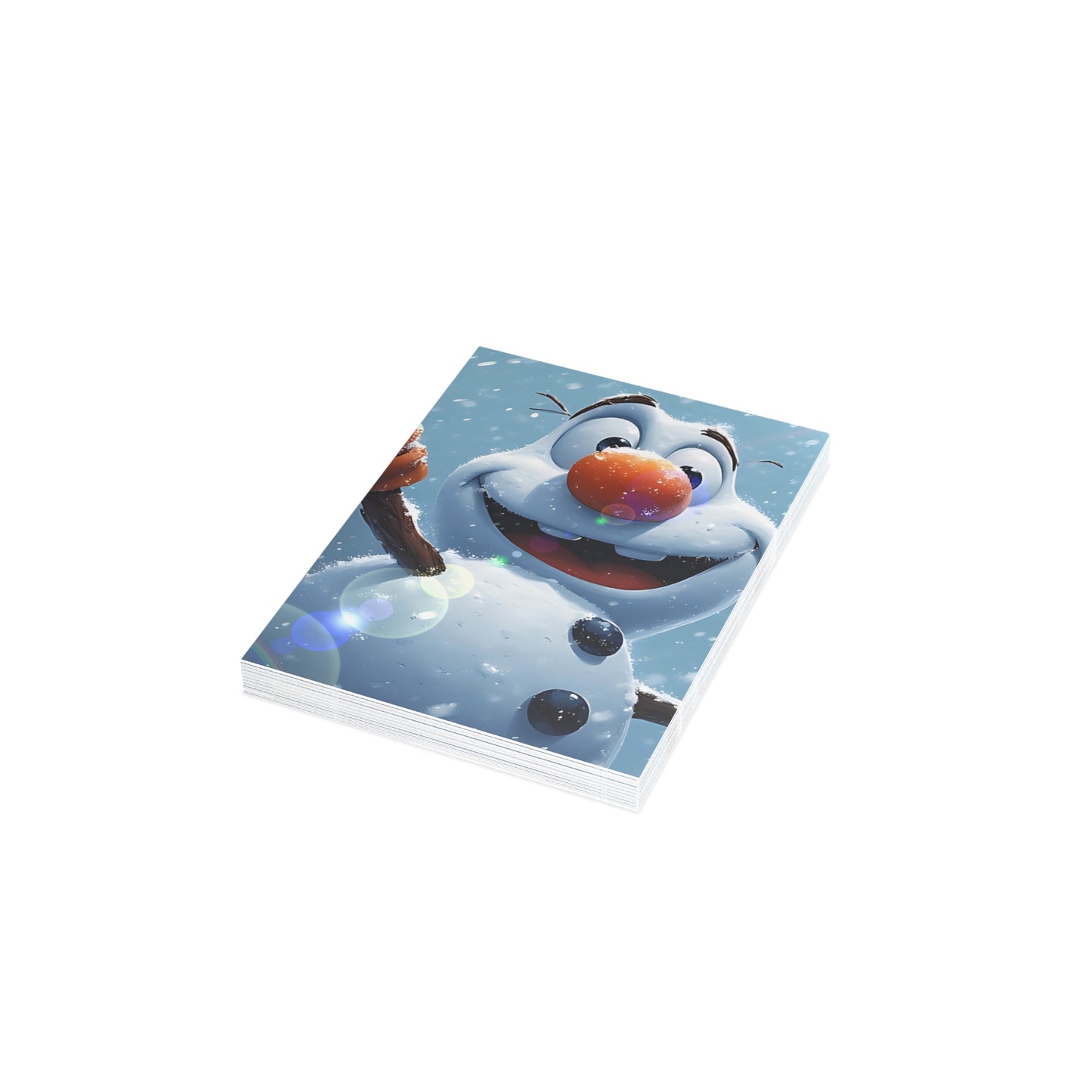 Dancing Snowman (Christmas Selfies) Postcard Bundles (envelopes included)