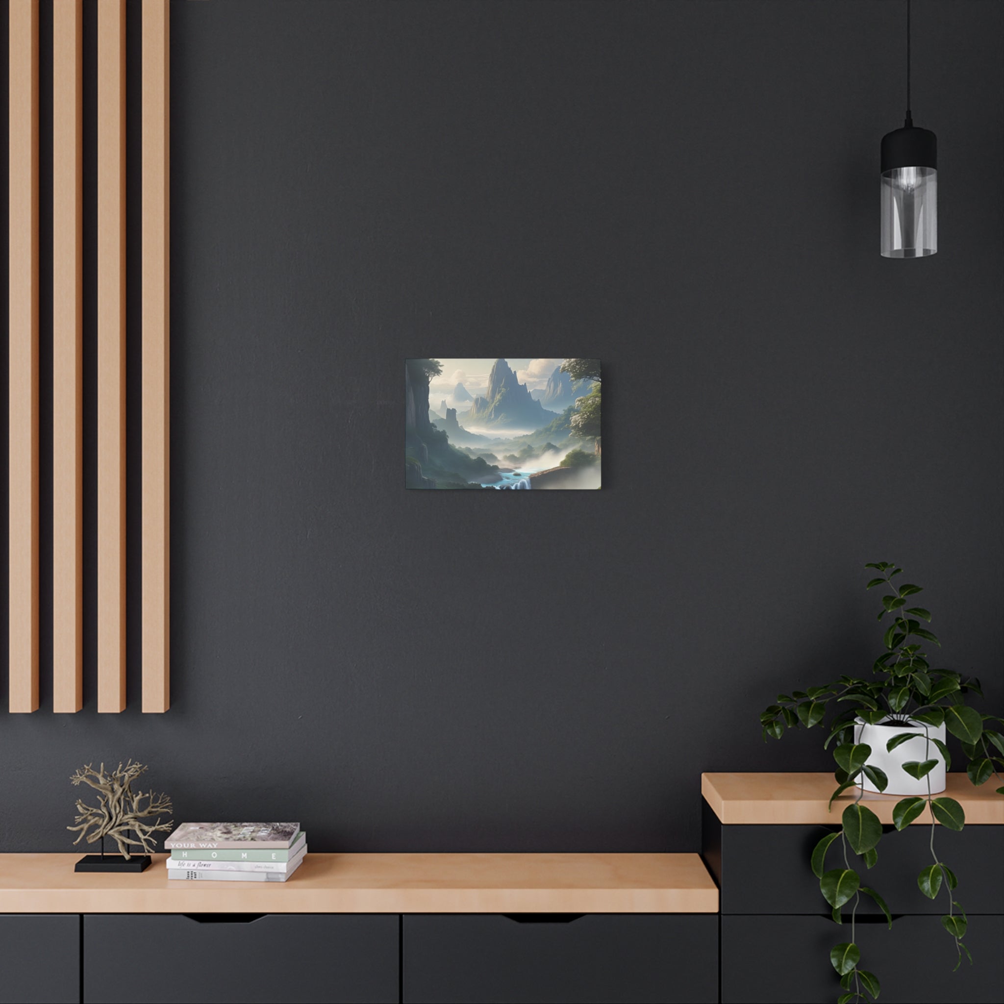 Scenic Landscape Canvas Print, Wall Art Decor, Home Decoration, Nature Wall Art, Gift for Nature Lovers, Tranquil Art for Living Room