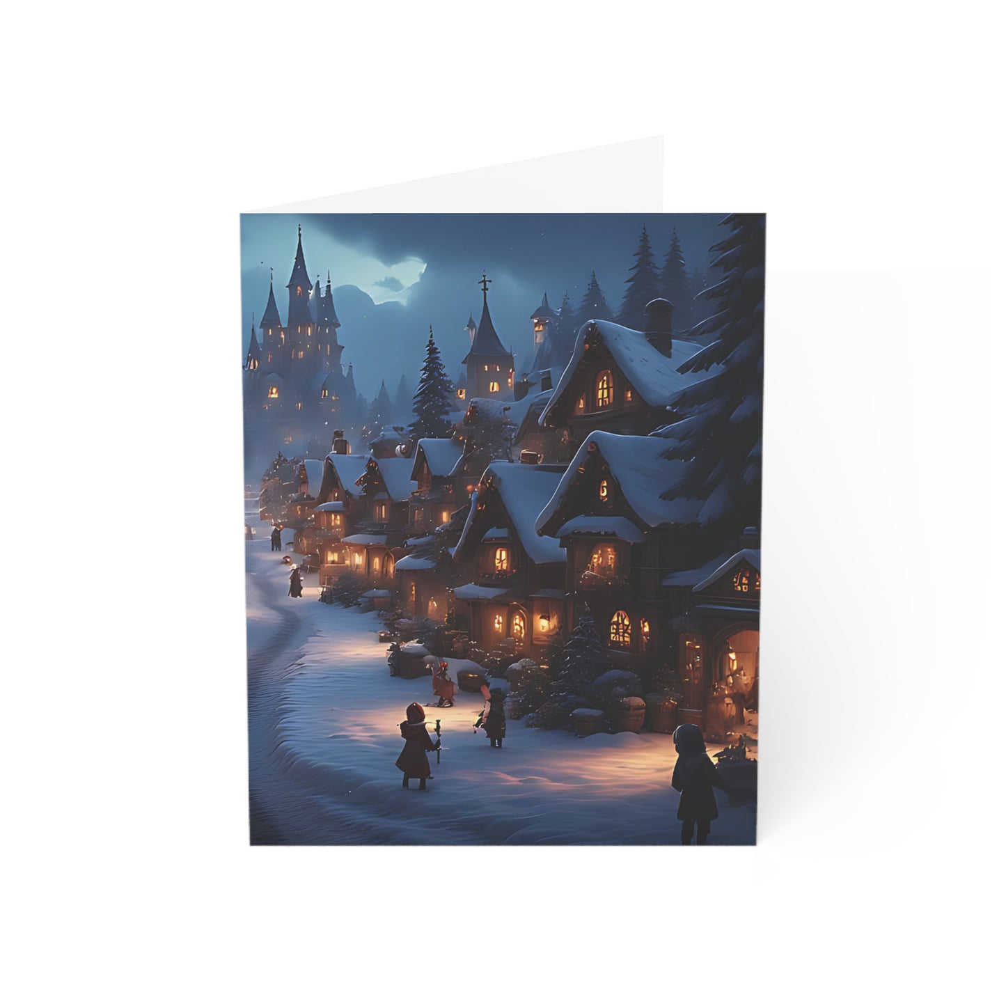 Winter Wonderland Greeting Cards - Cozy Holiday Cards for Christmas, New Year, Seasonal Greetings, Festive Occasions, and Winter [...]