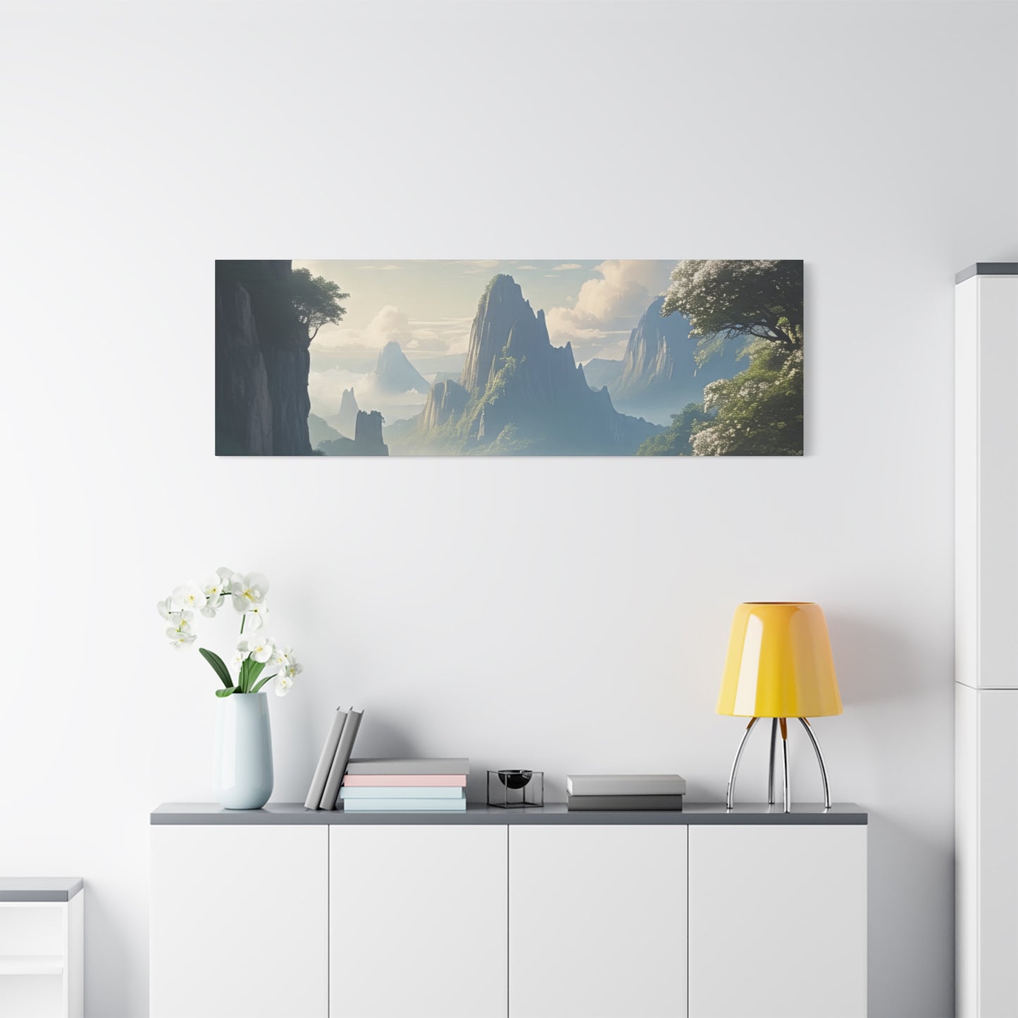 Scenic Landscape Canvas Print, Wall Art Decor, Home Decoration, Nature Wall Art, Gift for Nature Lovers, Tranquil Art for Living Room