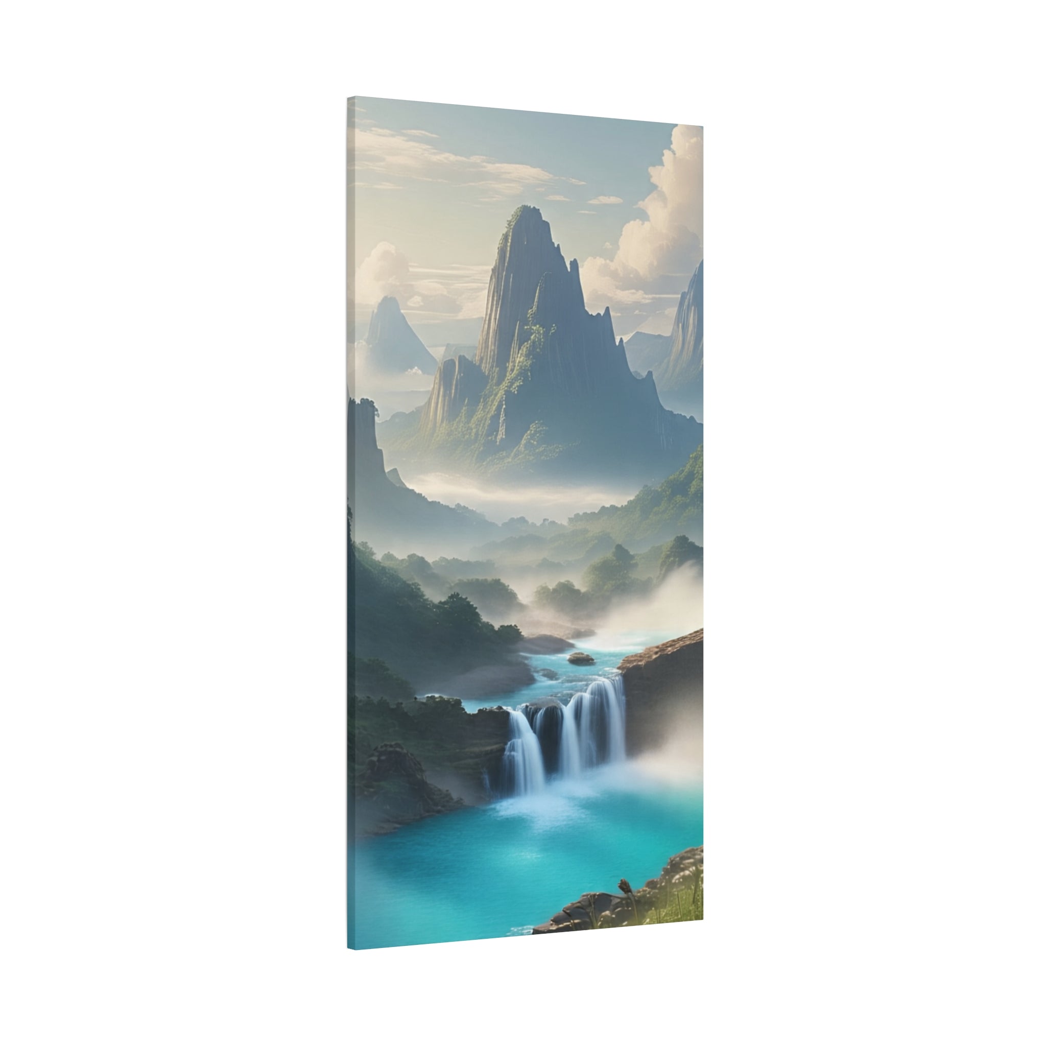 Scenic Landscape Canvas Print, Wall Art Decor, Home Decoration, Nature Wall Art, Gift for Nature Lovers, Tranquil Art for Living Room