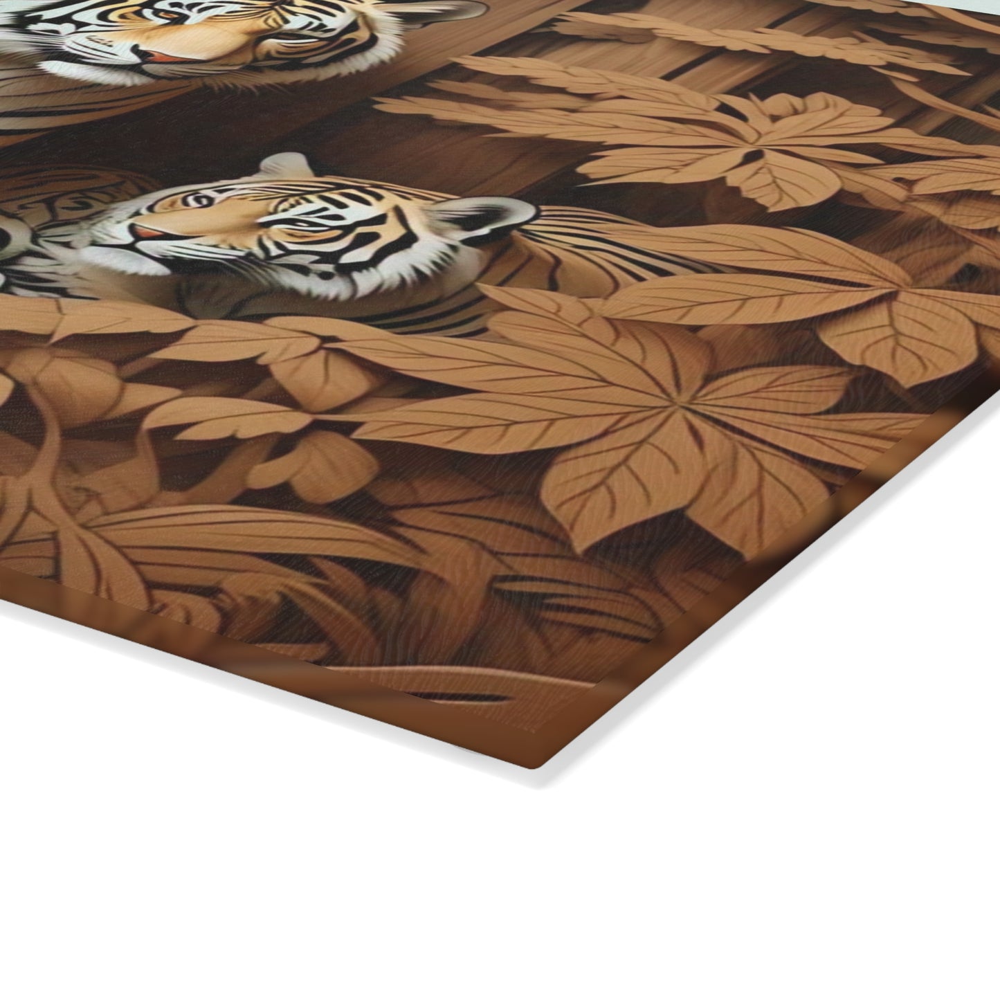 Wildlife Glass Cutting Board - Perfect for Nature Lovers, Kitchen Decor, Great Gift for Wildlife Enthusiasts, Animal Lovers, Home Chefs