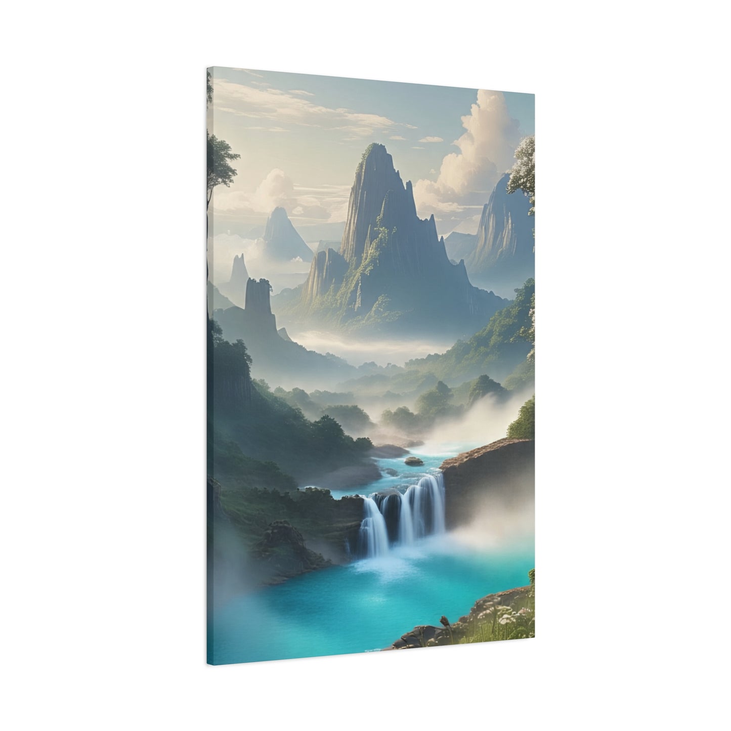 Scenic Landscape Canvas Print, Wall Art Decor, Home Decoration, Nature Wall Art, Gift for Nature Lovers, Tranquil Art for Living Room