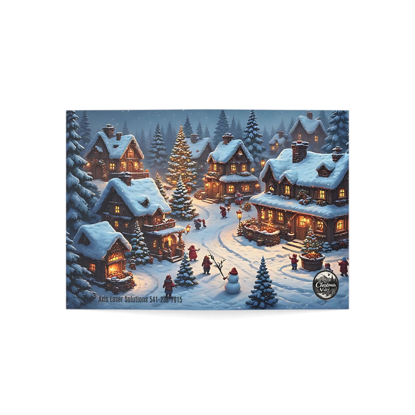 Winter Wonderland Greeting Cards - Cozy Holiday Cards for Christmas, Seasonal Greetings, Festive Wishes, Winter Joy, Holiday Cheer