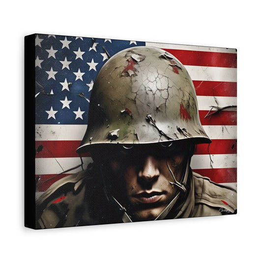 Military-Themed Canvas Art, Military Canvas Print, Wall Art for Veterans, Patriotic Home Decor, Gift for Army, Military Artwork, [...]
