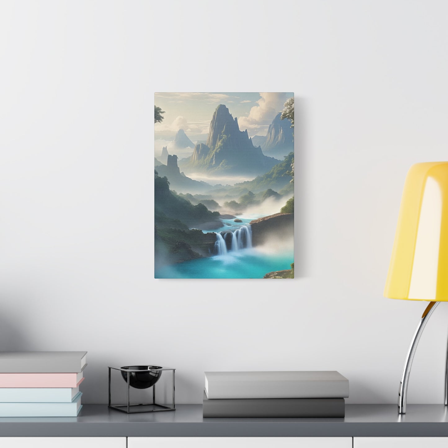 Scenic Landscape Canvas Print, Wall Art Decor, Home Decoration, Nature Wall Art, Gift for Nature Lovers, Tranquil Art for Living Room