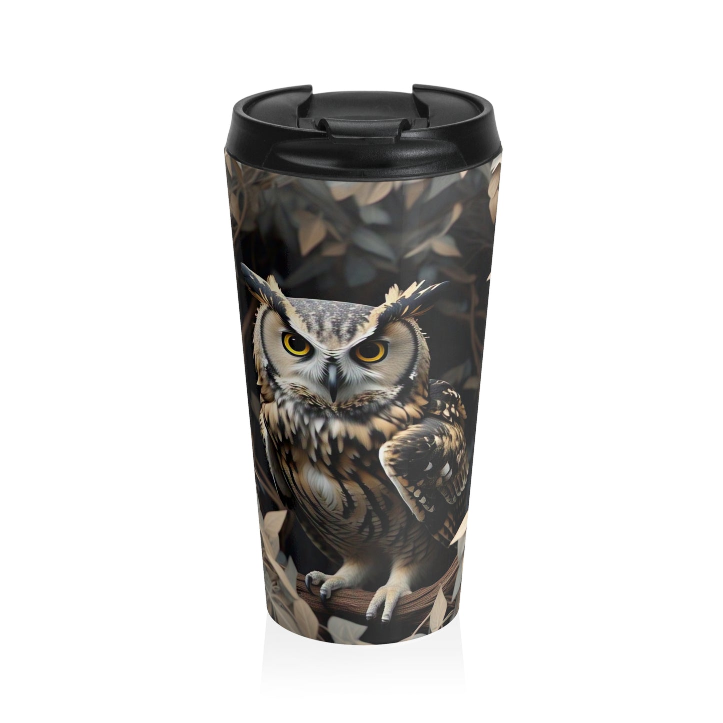 Nature-Inspired Stainless Steel Travel Mug | Owl Design for Outdoor Enthusiasts, Coffee Lovers, Hiking Gear, Wildlife Gifts, [...]
