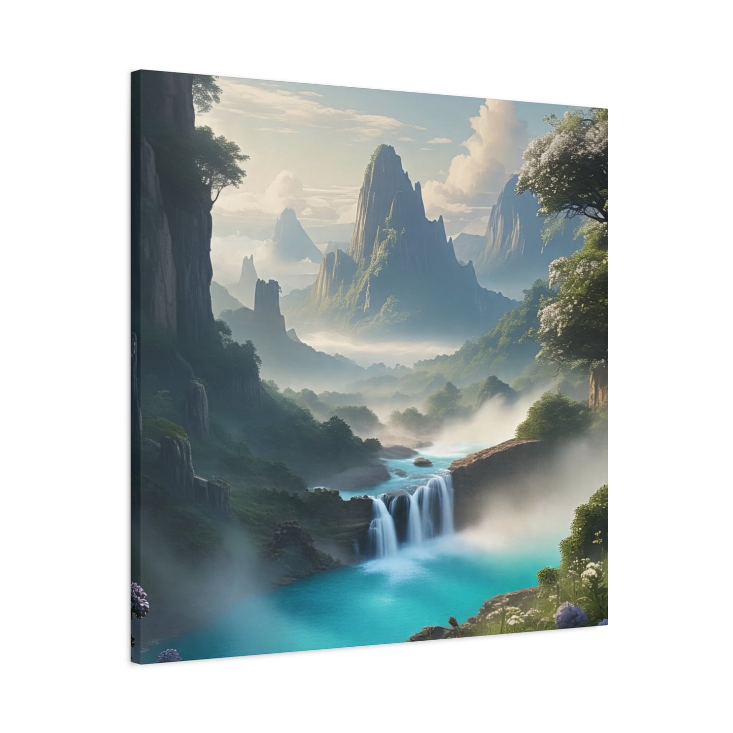 Scenic Landscape Canvas Print, Wall Art Decor, Home Decoration, Nature Wall Art, Gift for Nature Lovers, Tranquil Art for Living Room