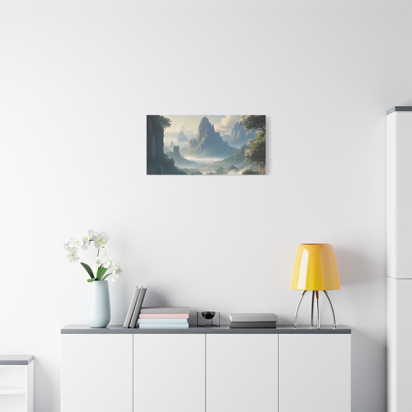 Scenic Landscape Canvas Print, Wall Art Decor, Home Decoration, Nature Wall Art, Gift for Nature Lovers, Tranquil Art for Living Room