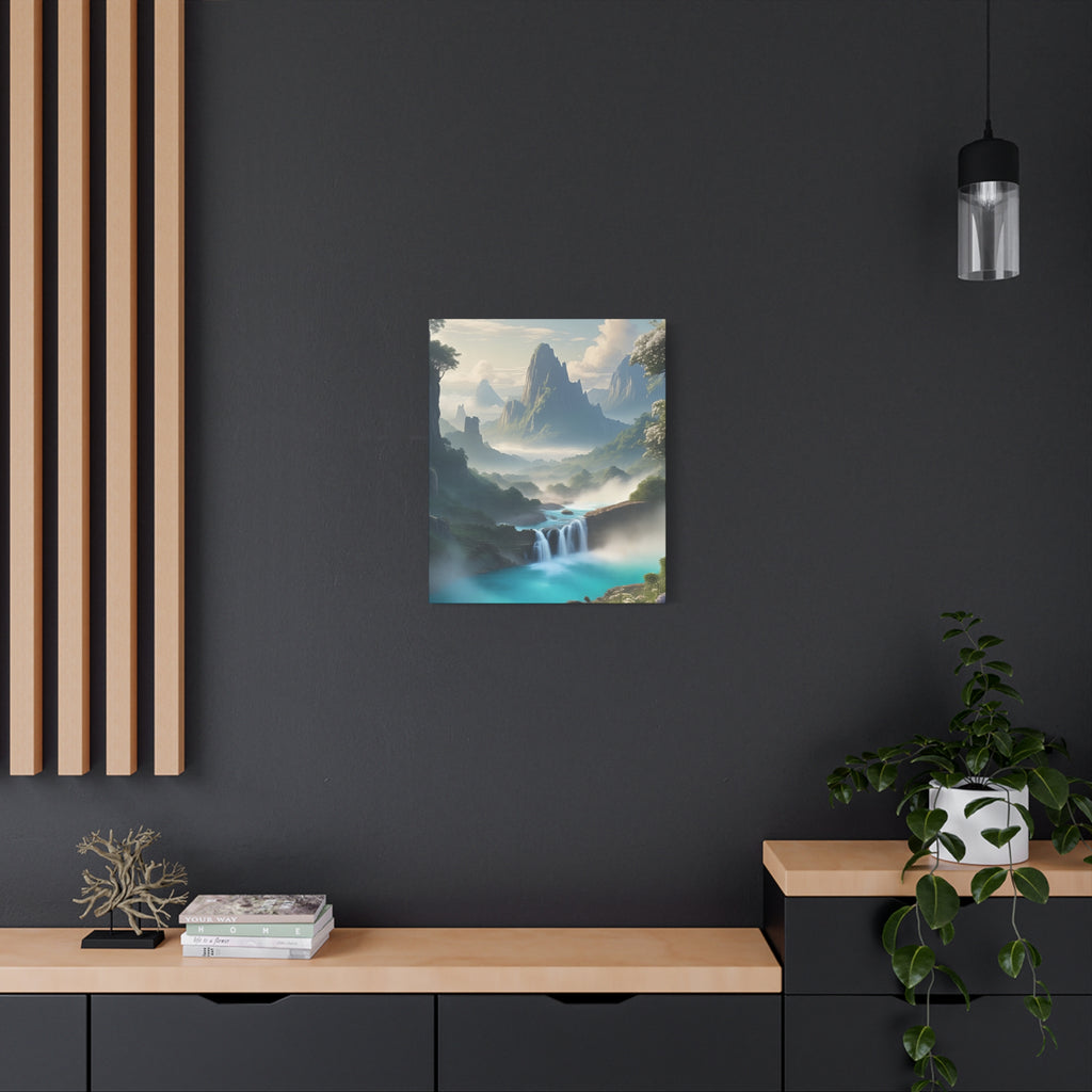 Scenic Landscape Canvas Print, Wall Art Decor, Home Decoration, Nature Wall Art, Gift for Nature Lovers, Tranquil Art for Living Room