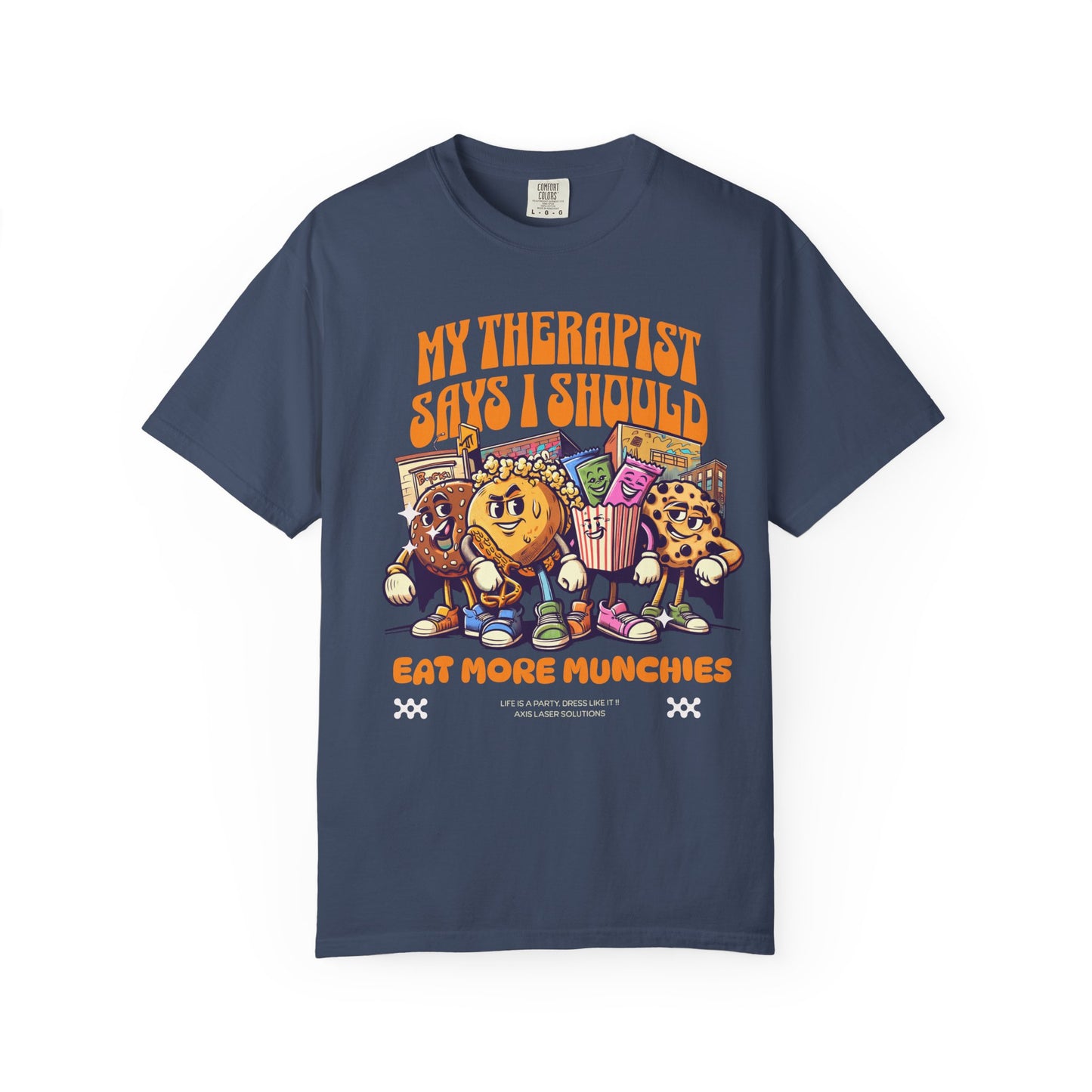 Funny Foodie T-Shirt, My Therapist Says I Should Eat More Munchies, Cute Snack Tee, Unisex Humor Shirt, Gift for Food Lovers, Birthday [...]