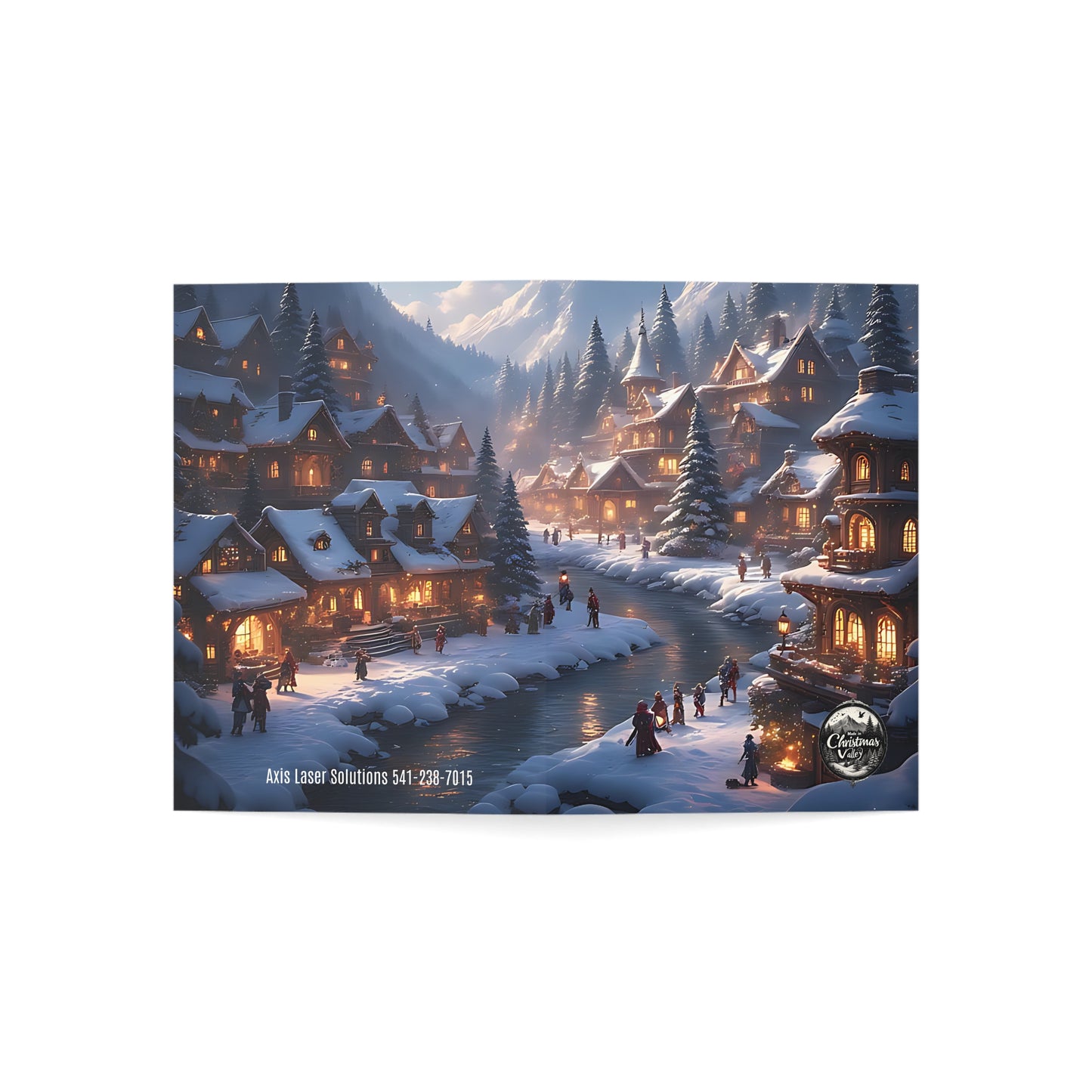 Winter Wonderland Greeting Cards - Perfect for Christmas, Holiday Cards, Winter Celebrations, Festive Greetings, Seasonal Greetings